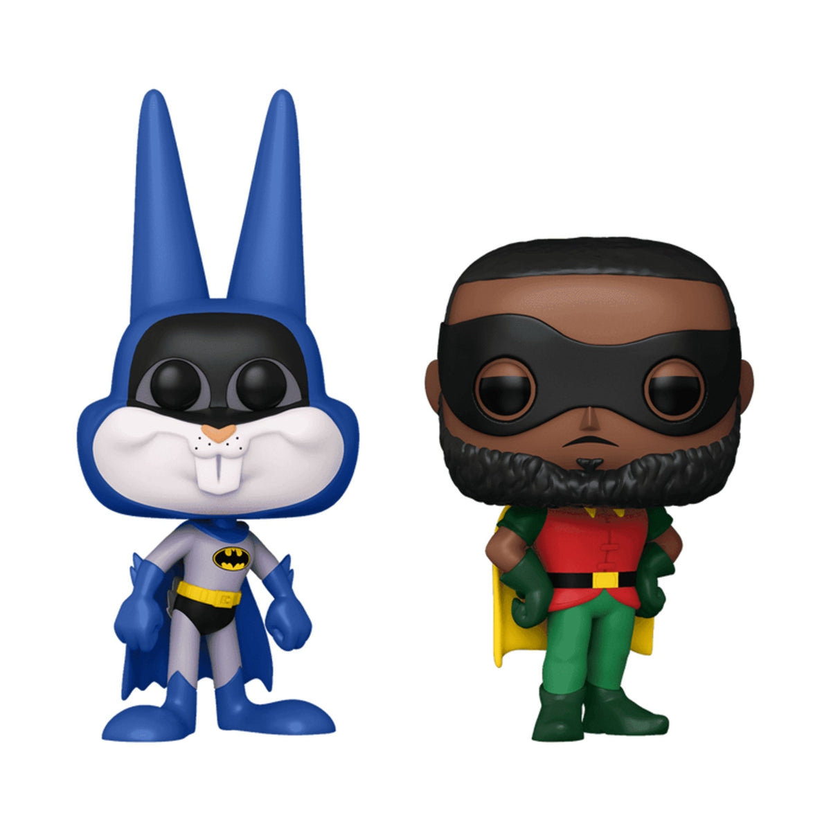 Space Jam: A New Legacy Bugs Bunny Batman & LeBron James Robin 4 Inch Funko Pop! Vinyl Figure 2-Pack Special Edition