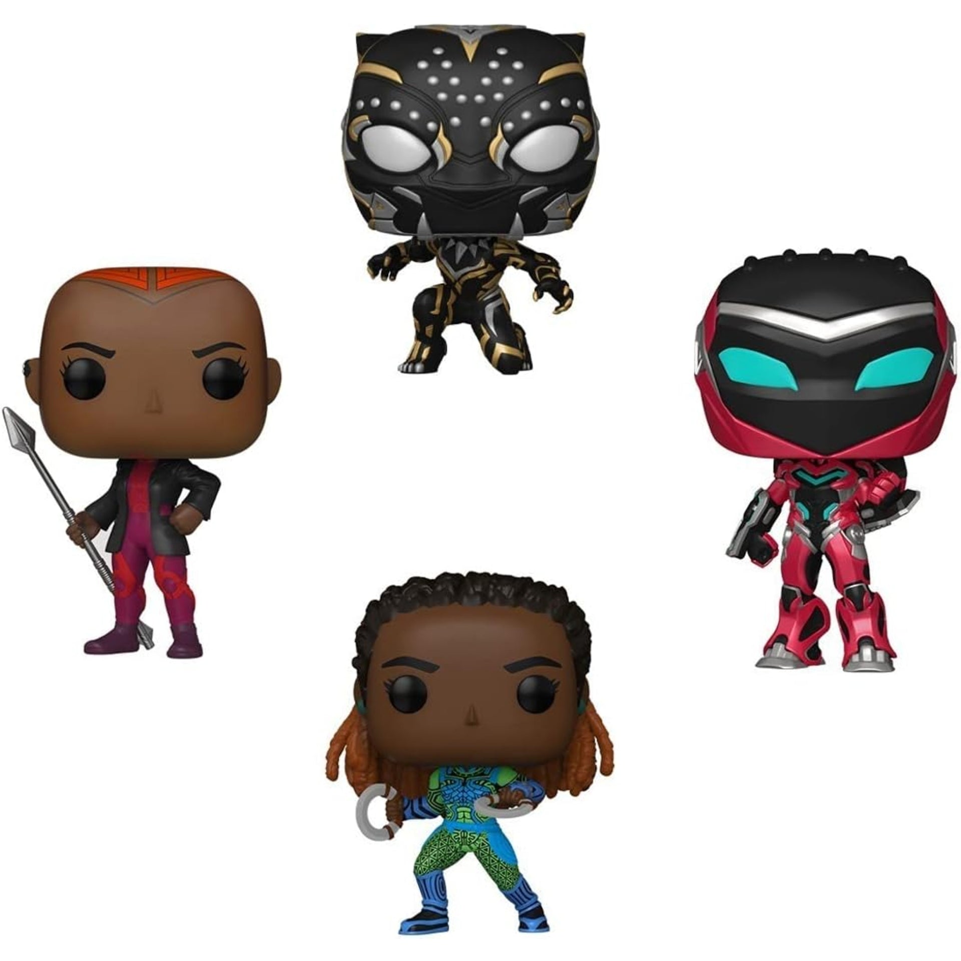 Marvel Black Panther: Wakanda Forever 4-Pack Special Edition Funko Pop! Vinyl Figures
