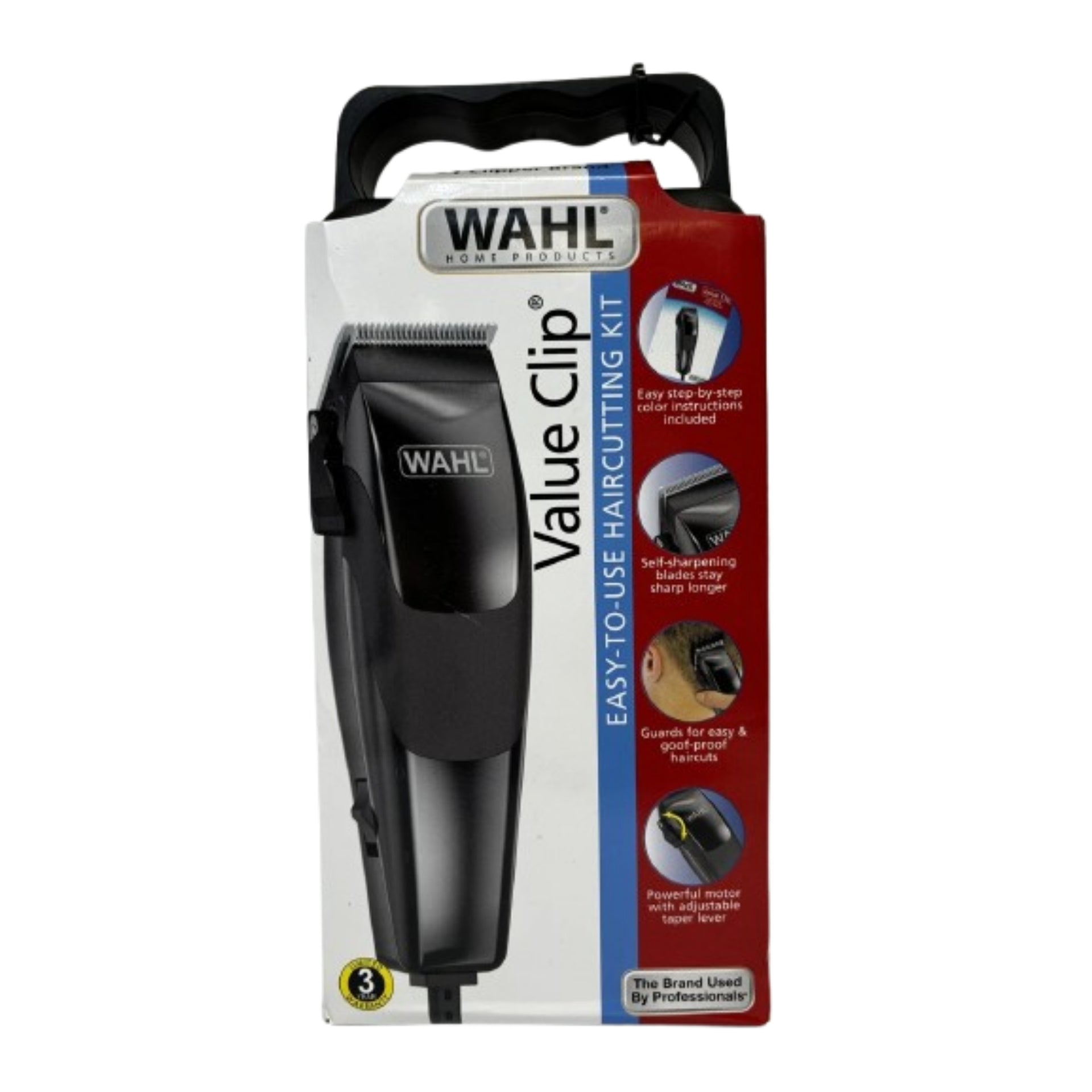 Wahl Value Clip Hair Clipper Kit - 16 Piece Corded Haircutting Set - 9155-1701-MI