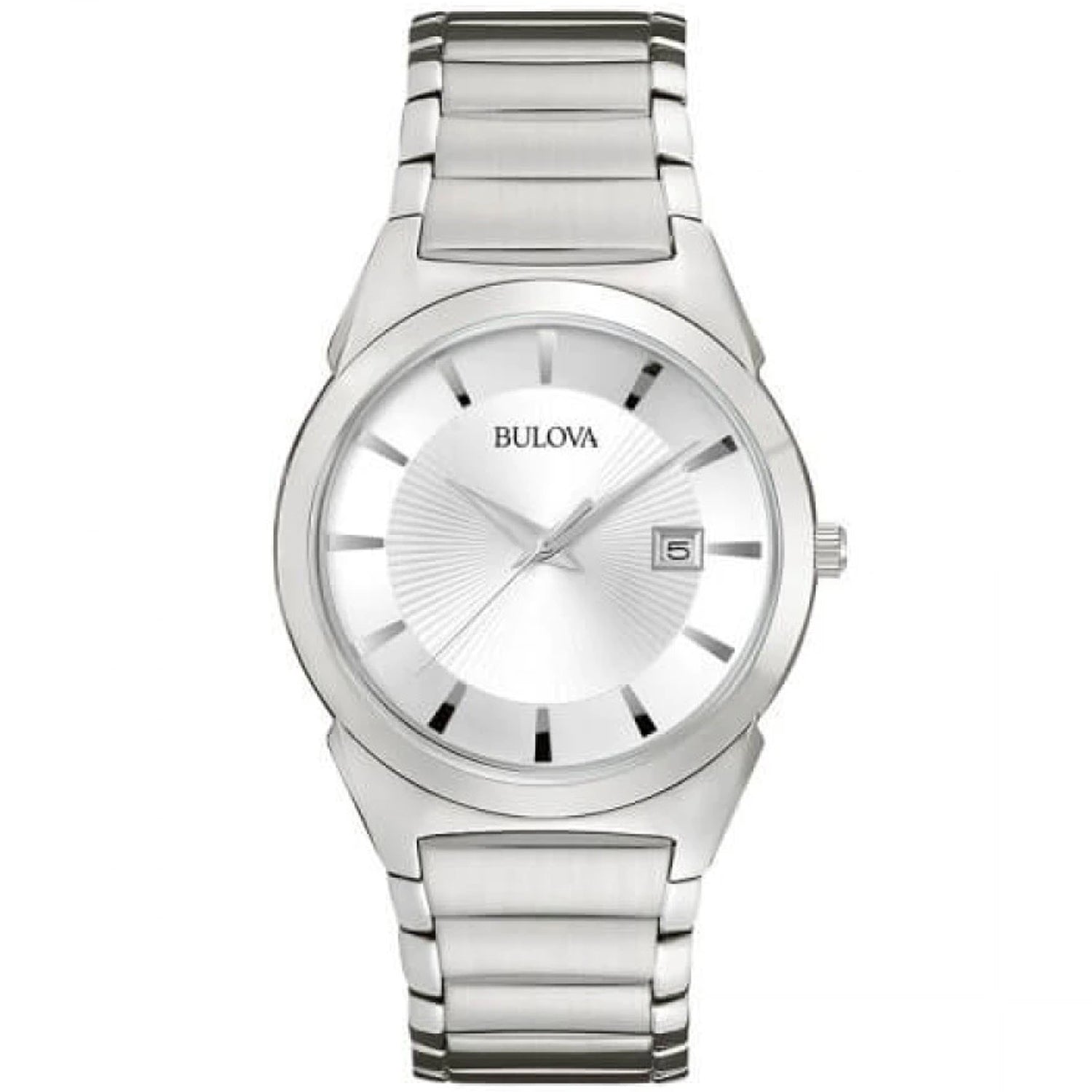 Bulova Men's Classic Silver Dial Watch - 96B015