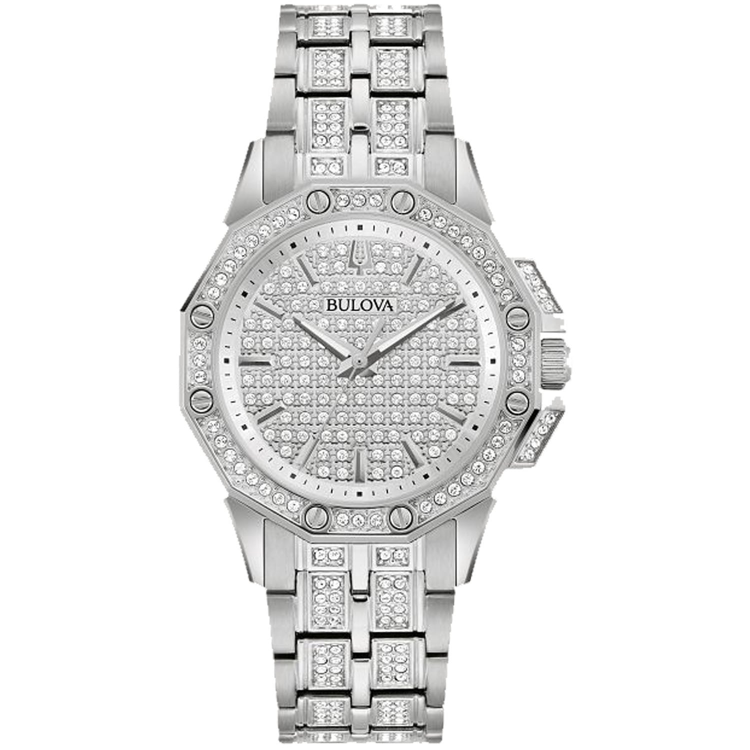 Bulova Women's Classic Silver Dial Watch - 96L305