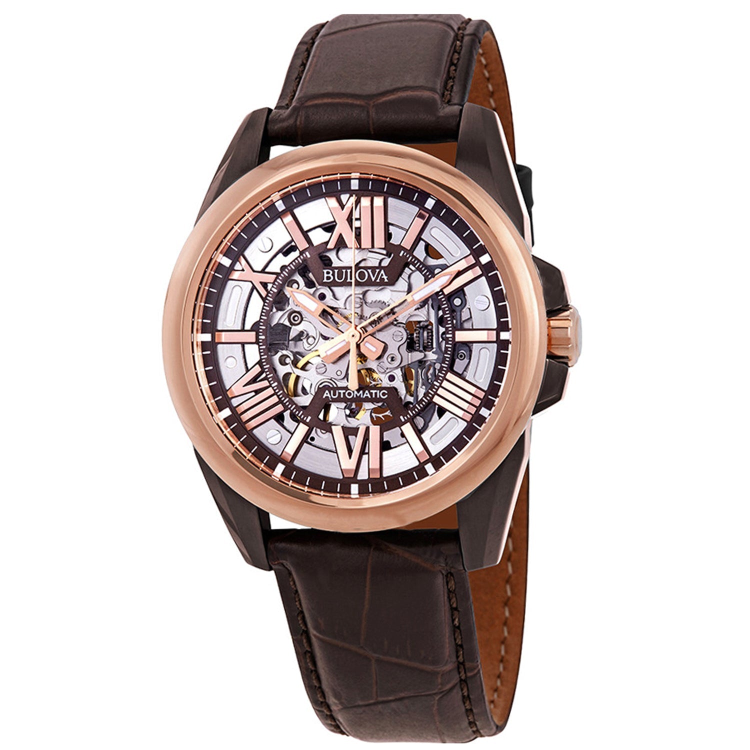 Bulova Men's Sutton Brown Dial Watch - 98A165