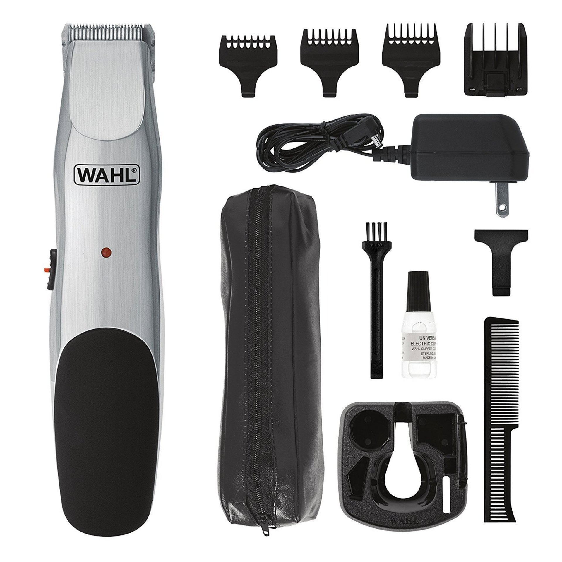 Wahl Groomsman Corded or Cordless Beard Trimmer - Rechargeable Grooming Kit - 9918-6171-MI
