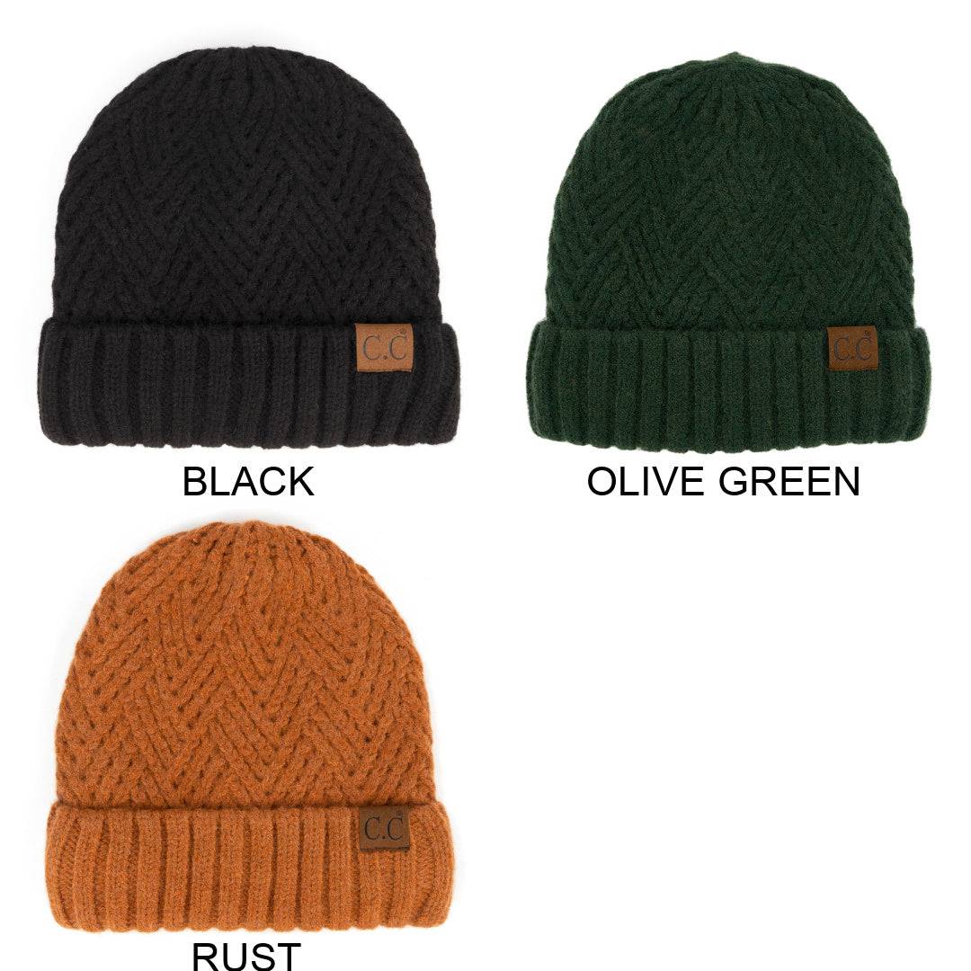 CC Beanie Wool Lined Hats by Truly Contagious