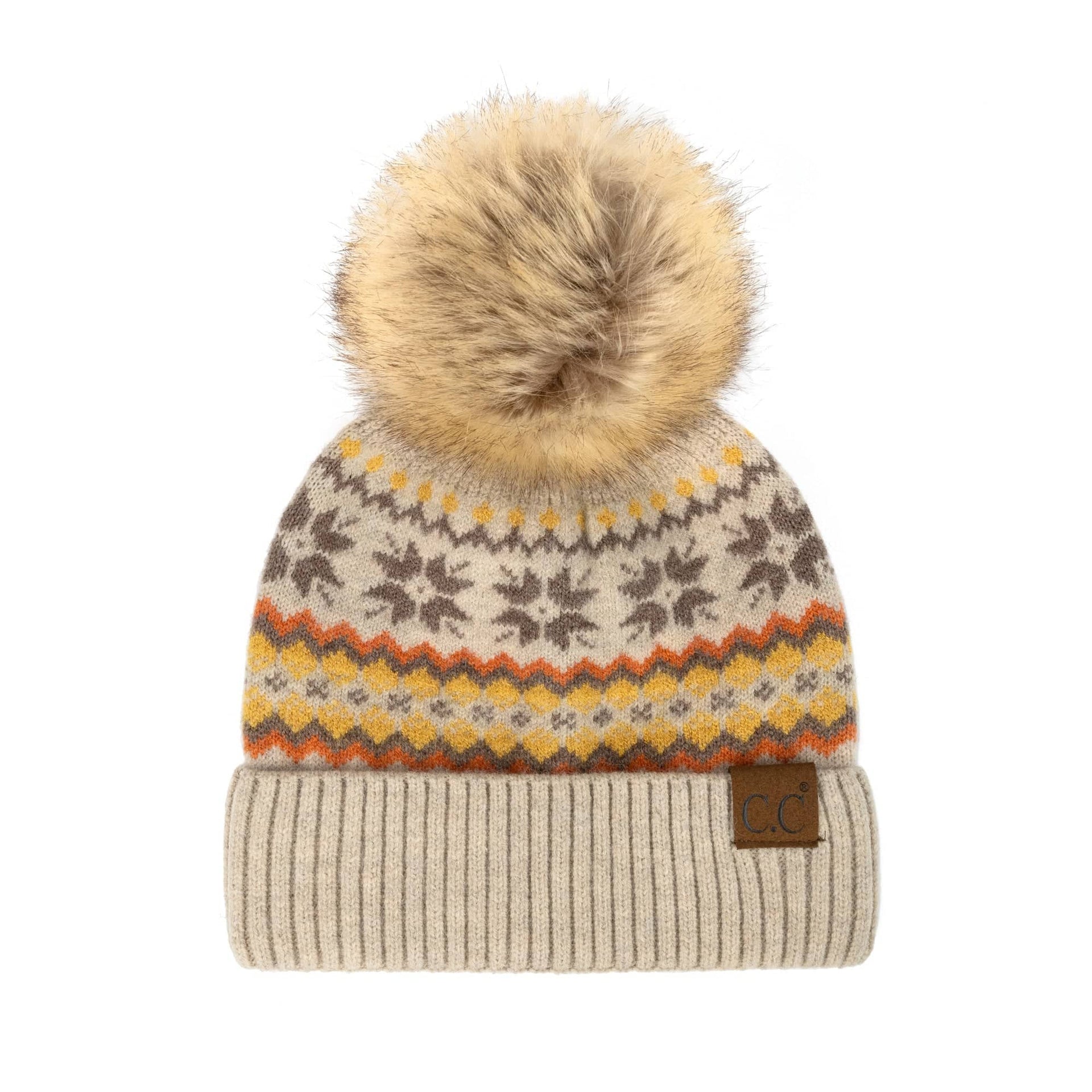 Nordic Fair Isle Beanie