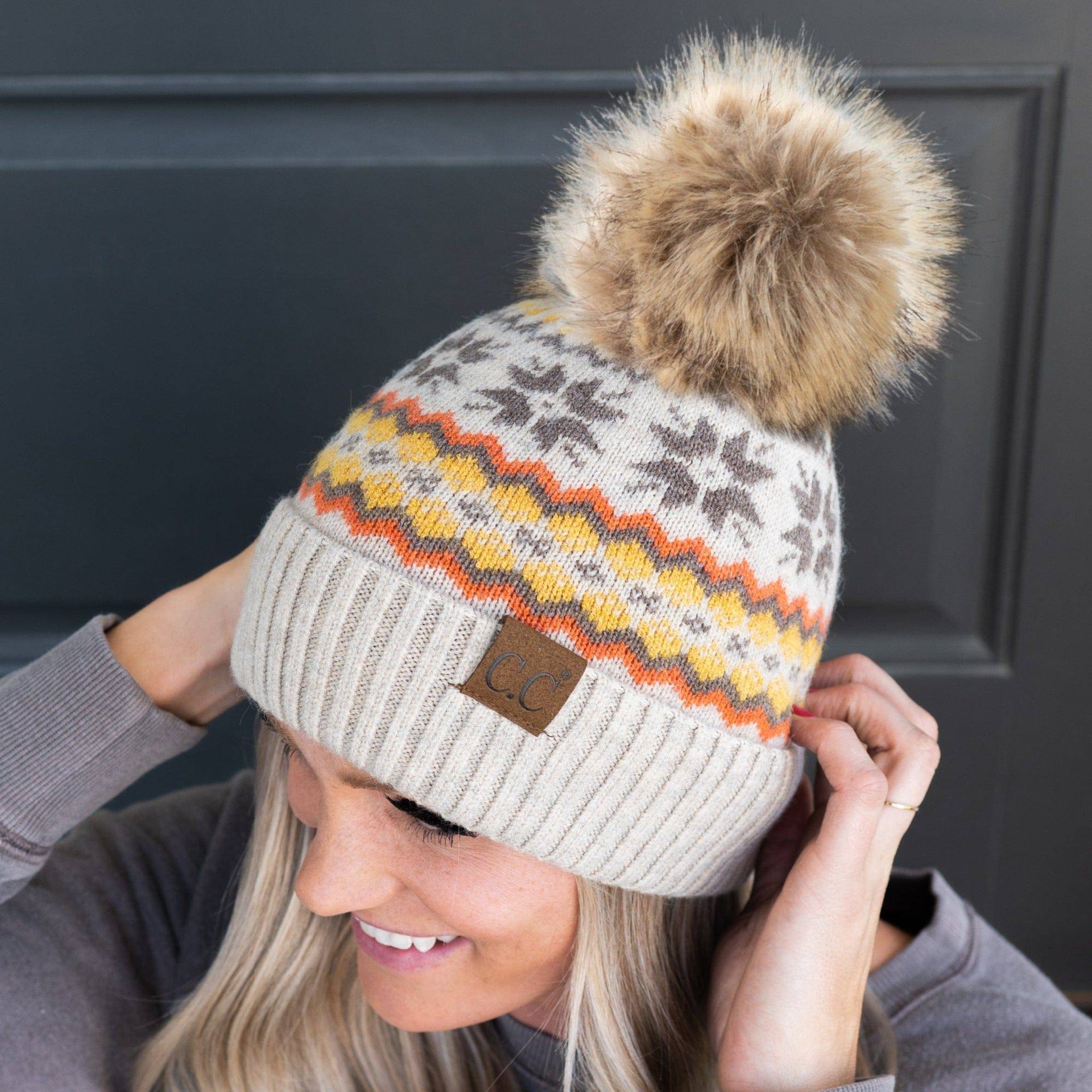 Nordic Fair Isle Beanie