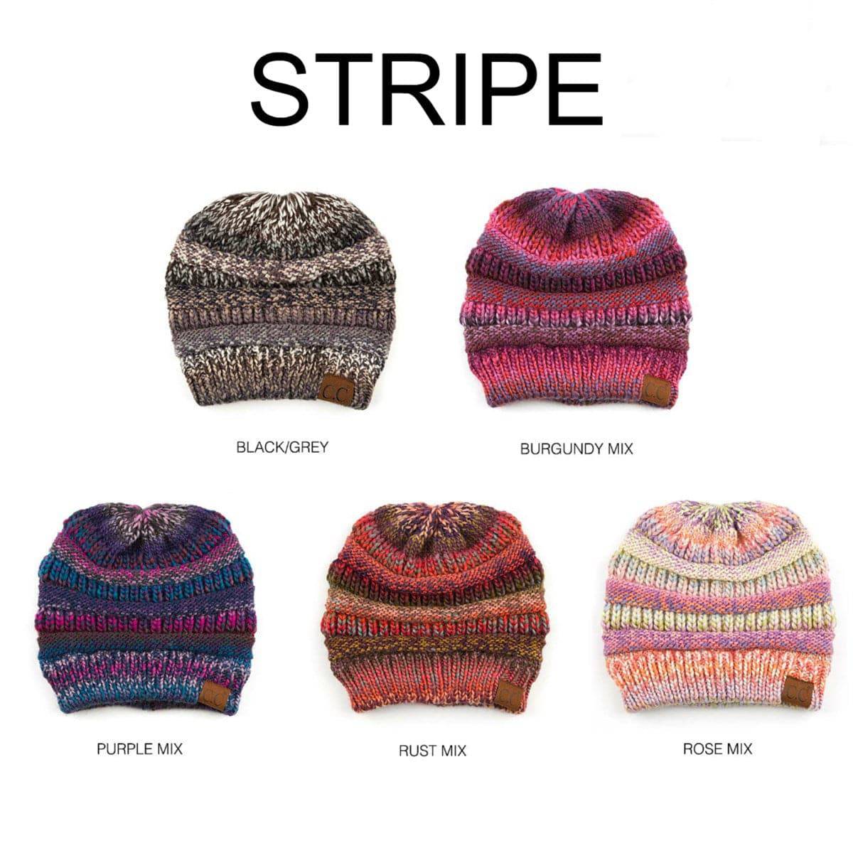 CC Comfy Striped Beanie