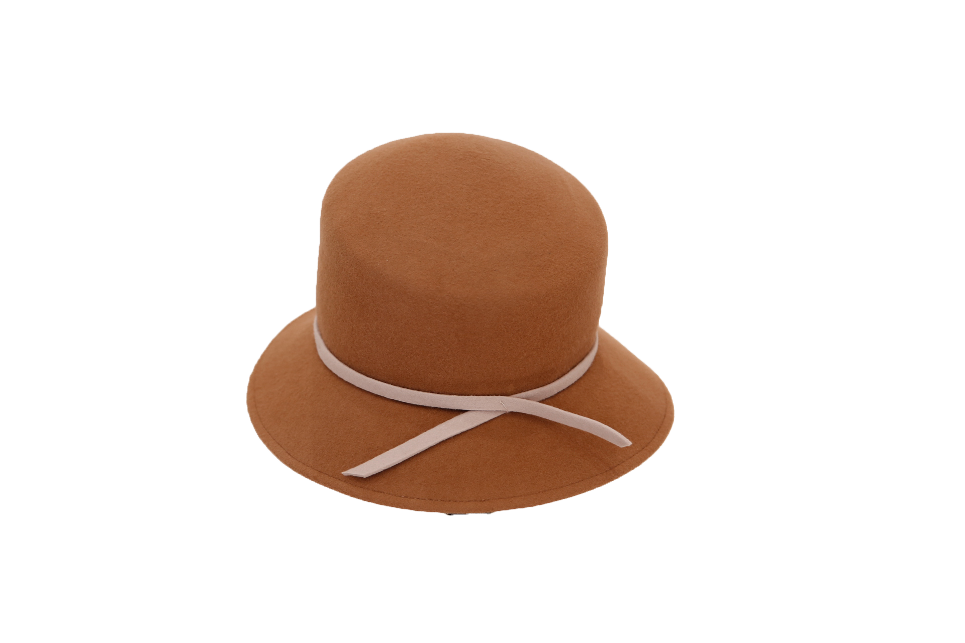 Cloche Brown Hat