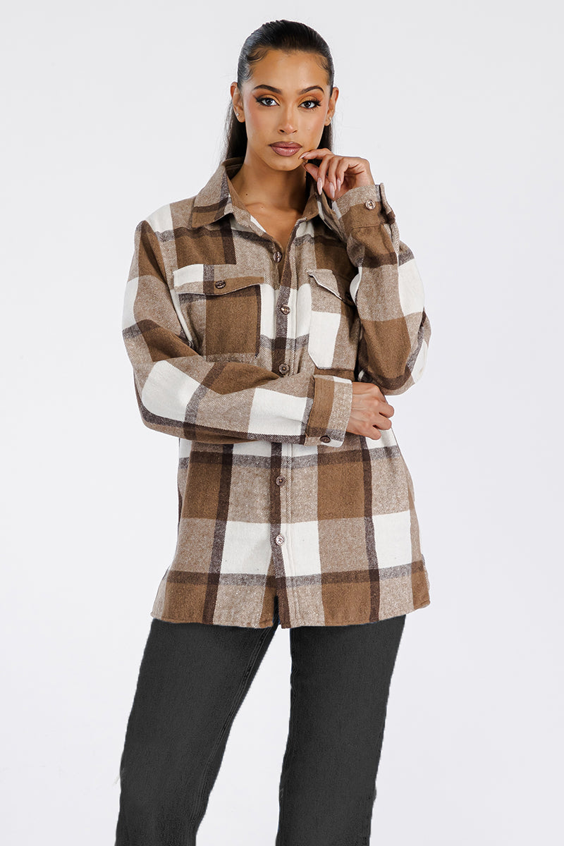 Boyfriend Oversized Soft Flannel Shacket