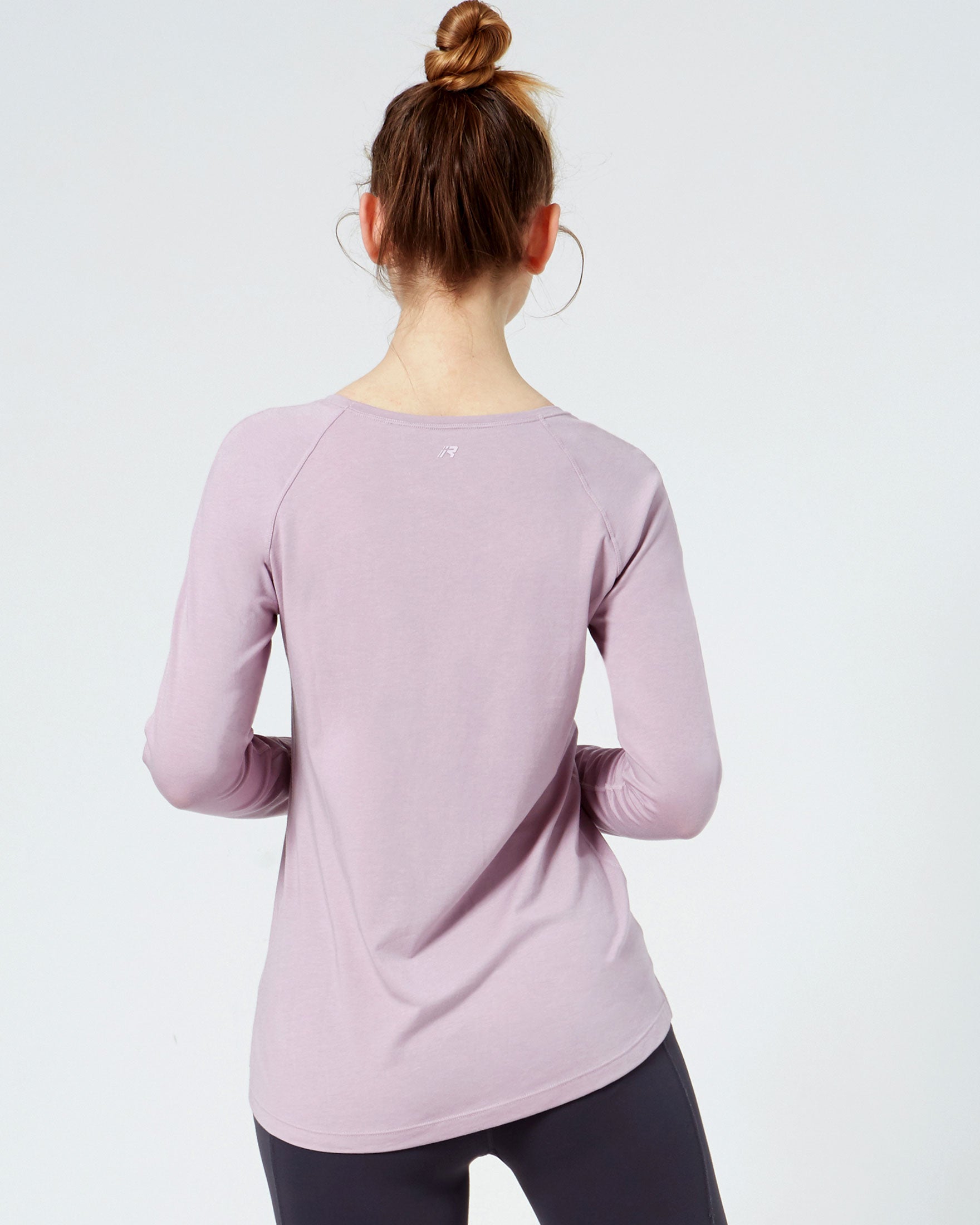 Rebody Essentials Scooped Long Sleeve Top