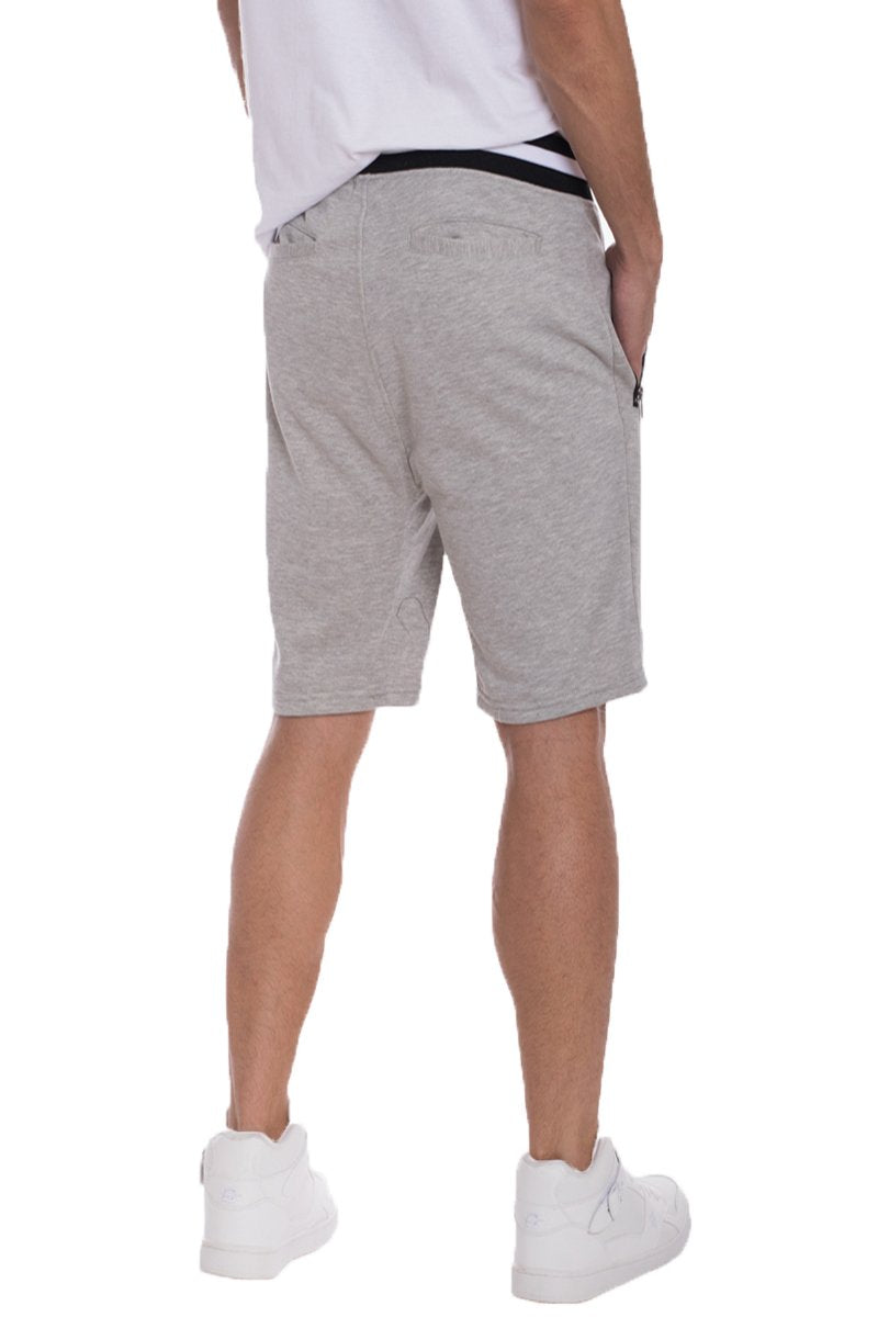 FRENCH TERRY SHORTS- GREY