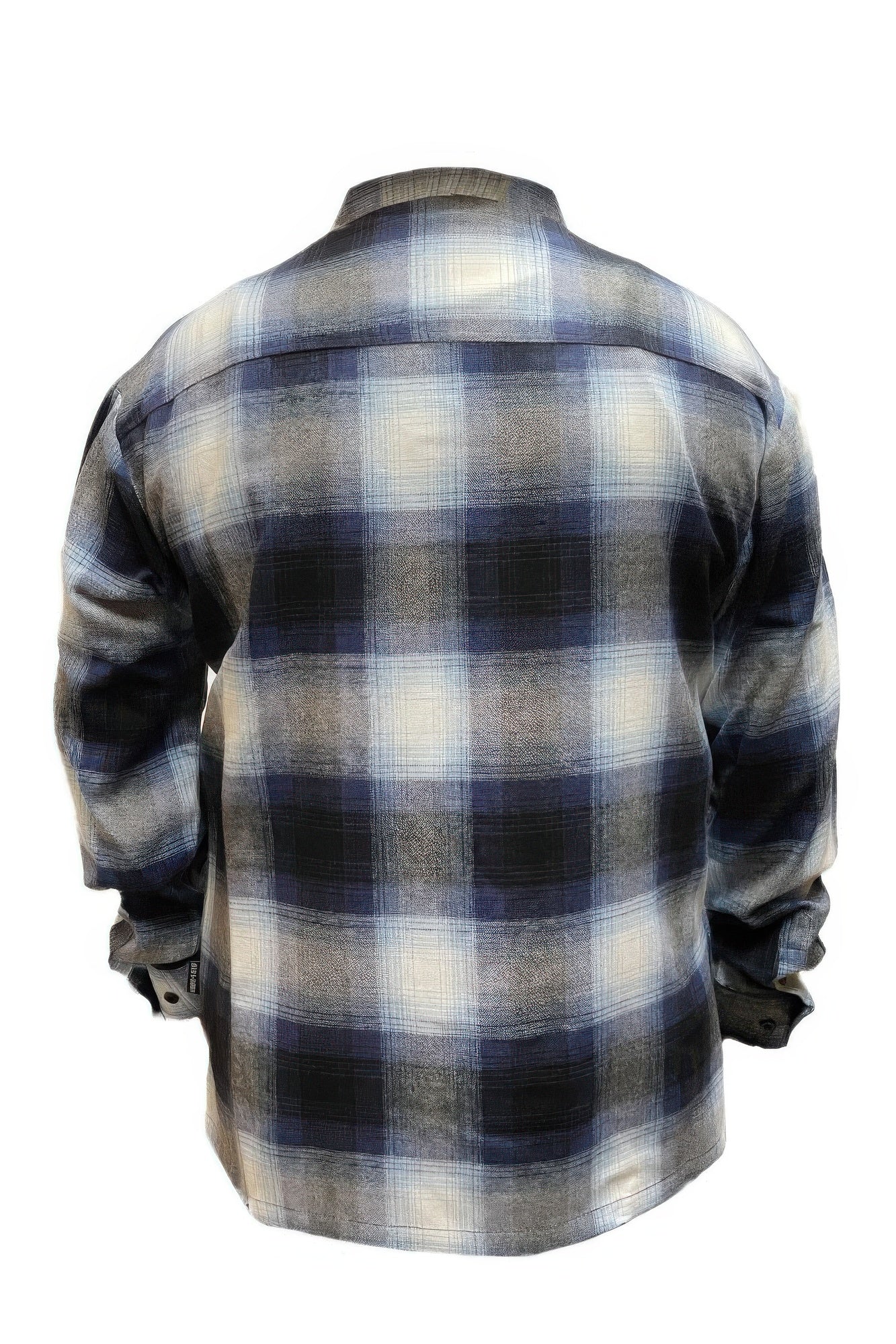 Mens Plaid Long Sleeve Flannel