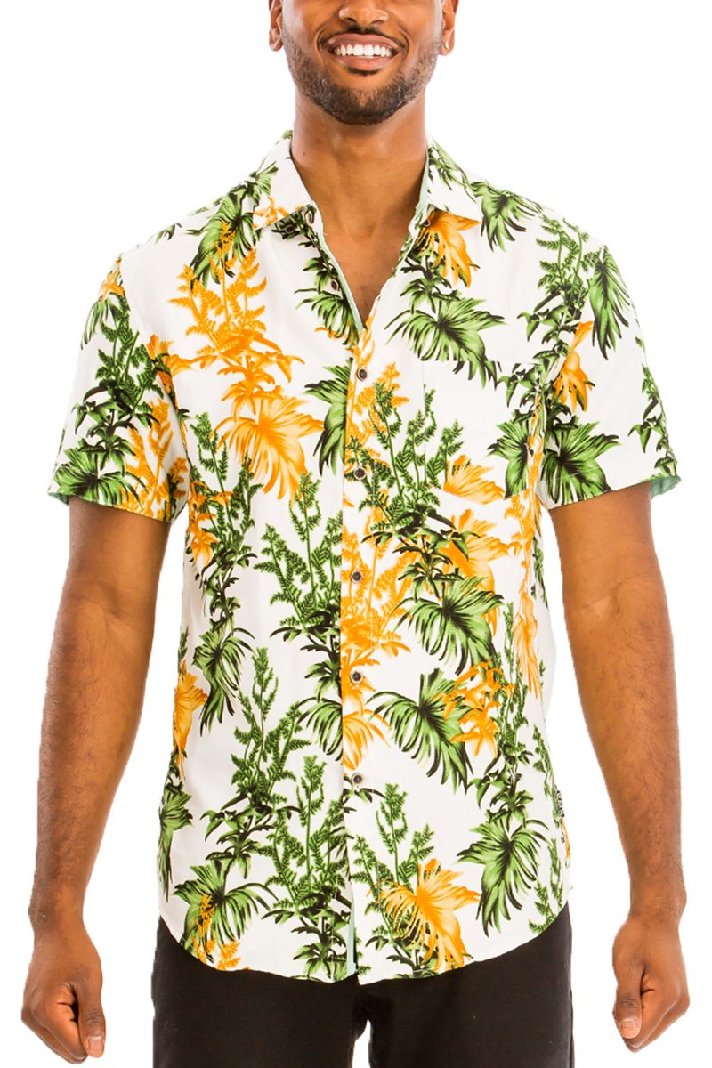 HAWAIIAN BUTTON DOWN SHIRT