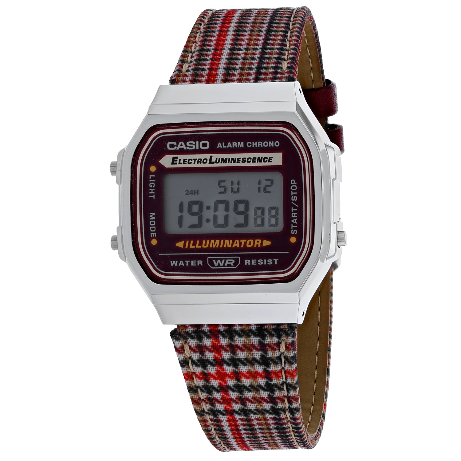 Casio Women's Vintage Black Dial Watch - A168WEFL-5AVT