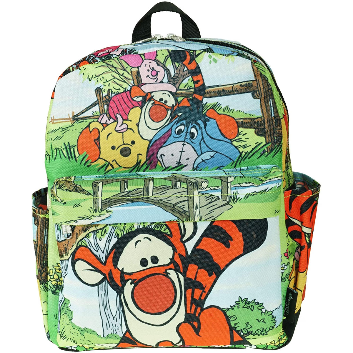 Disney Tigger 12" Junior Deluxe Backpack With Oversize Print