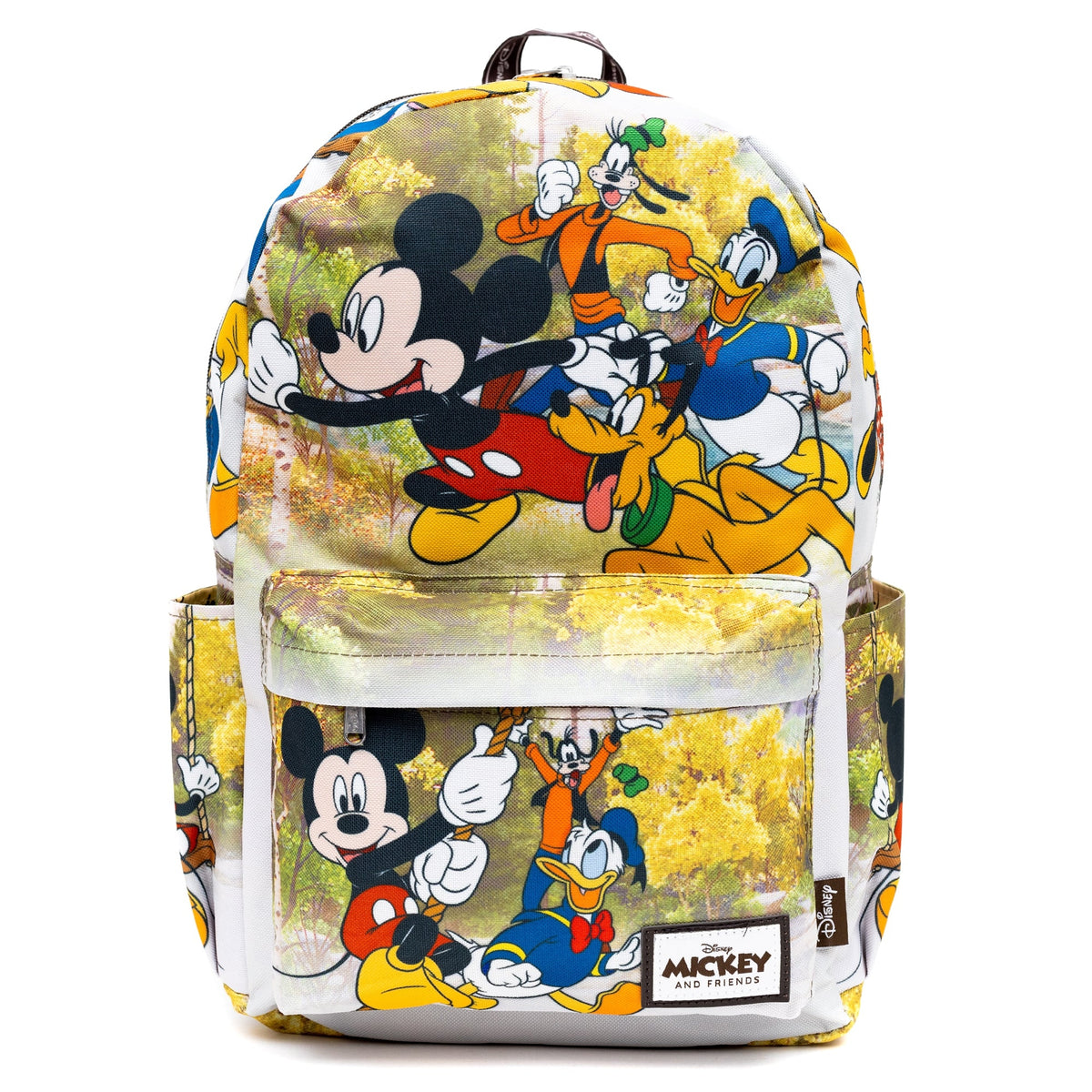 Disney Mickey and Friends Junior Deluxe 17.5” Kids Backpack