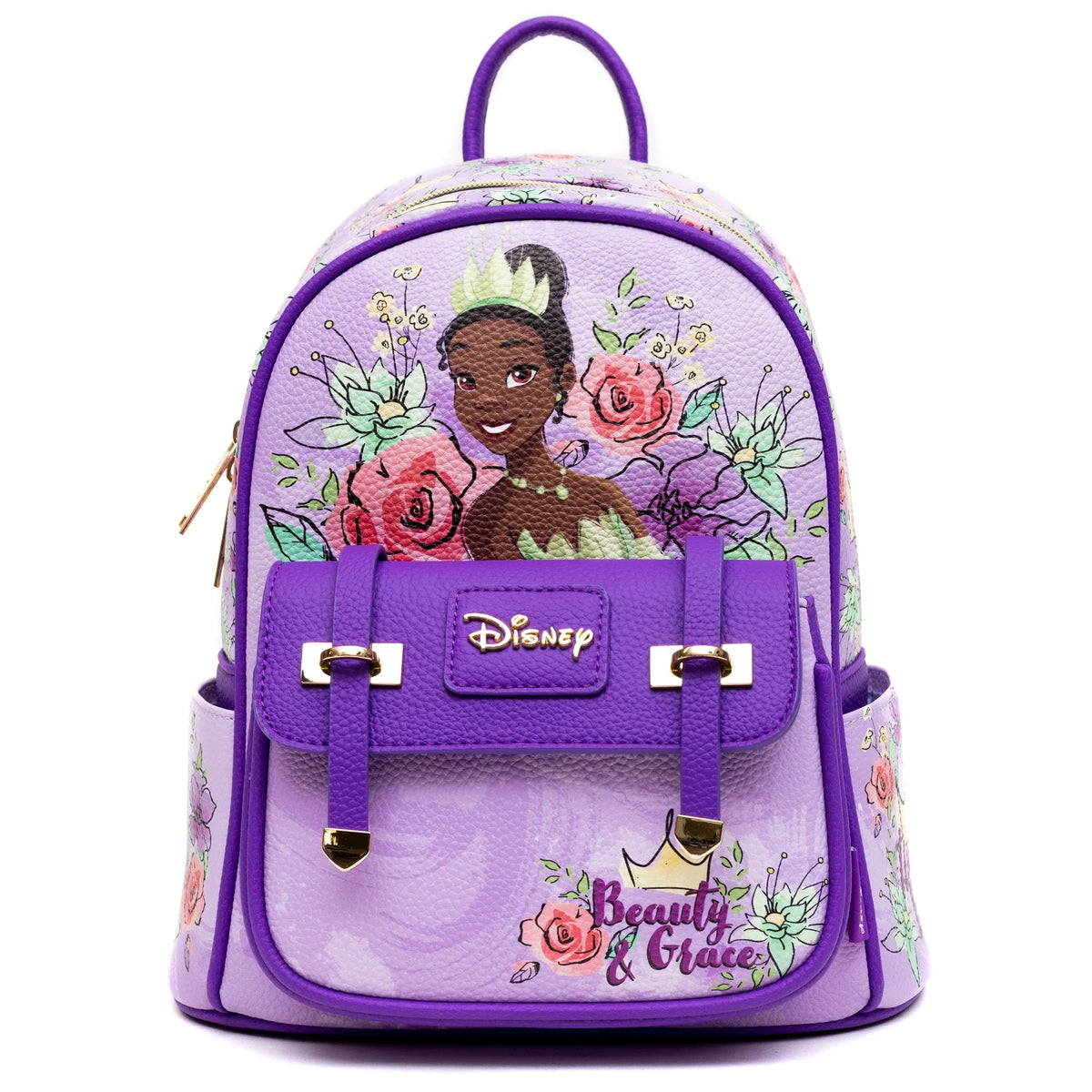Disney Princess - Tiana 11" Vegan Leather Mini Backpack