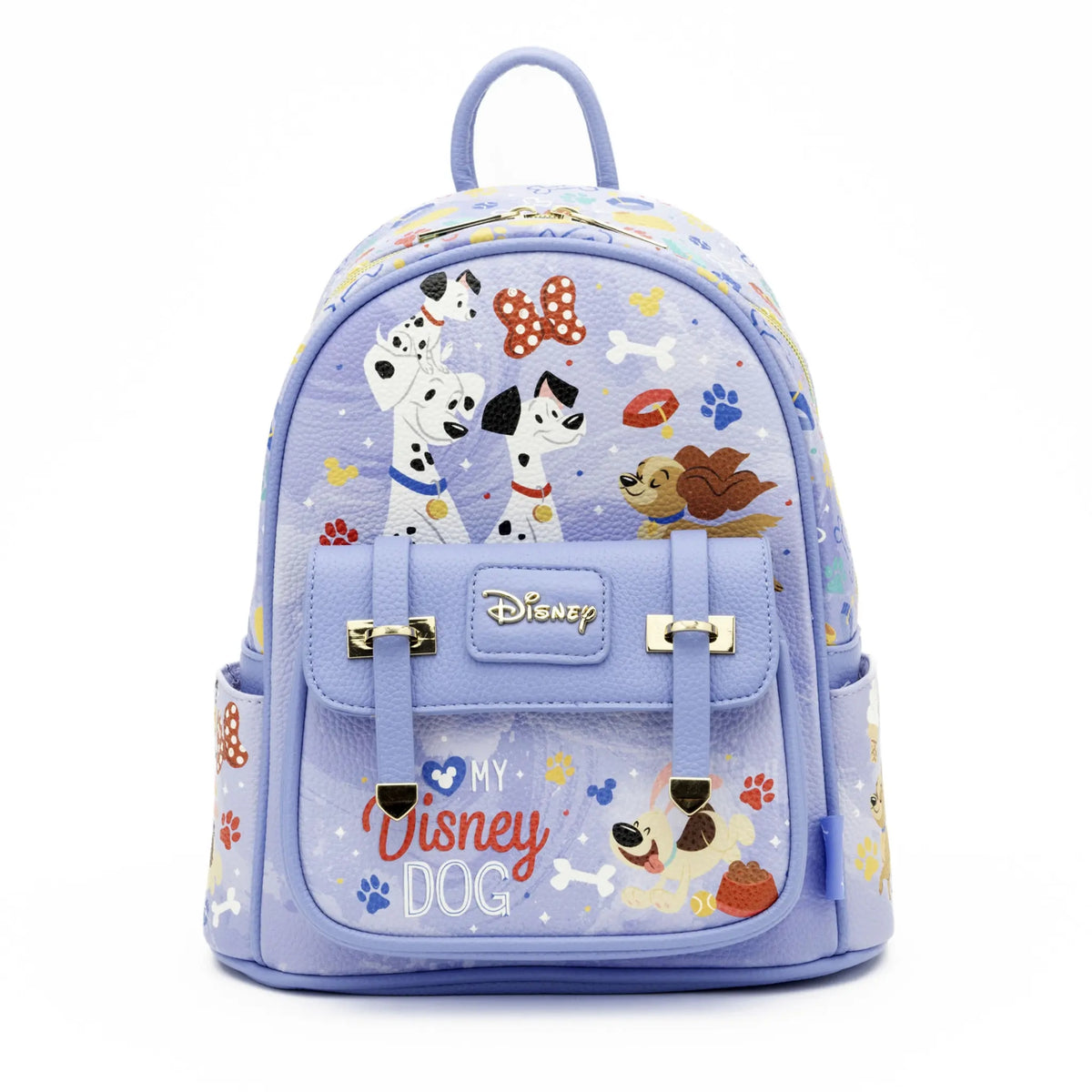 Disney Dogs - 11" Vegan Leather Mini Backpack