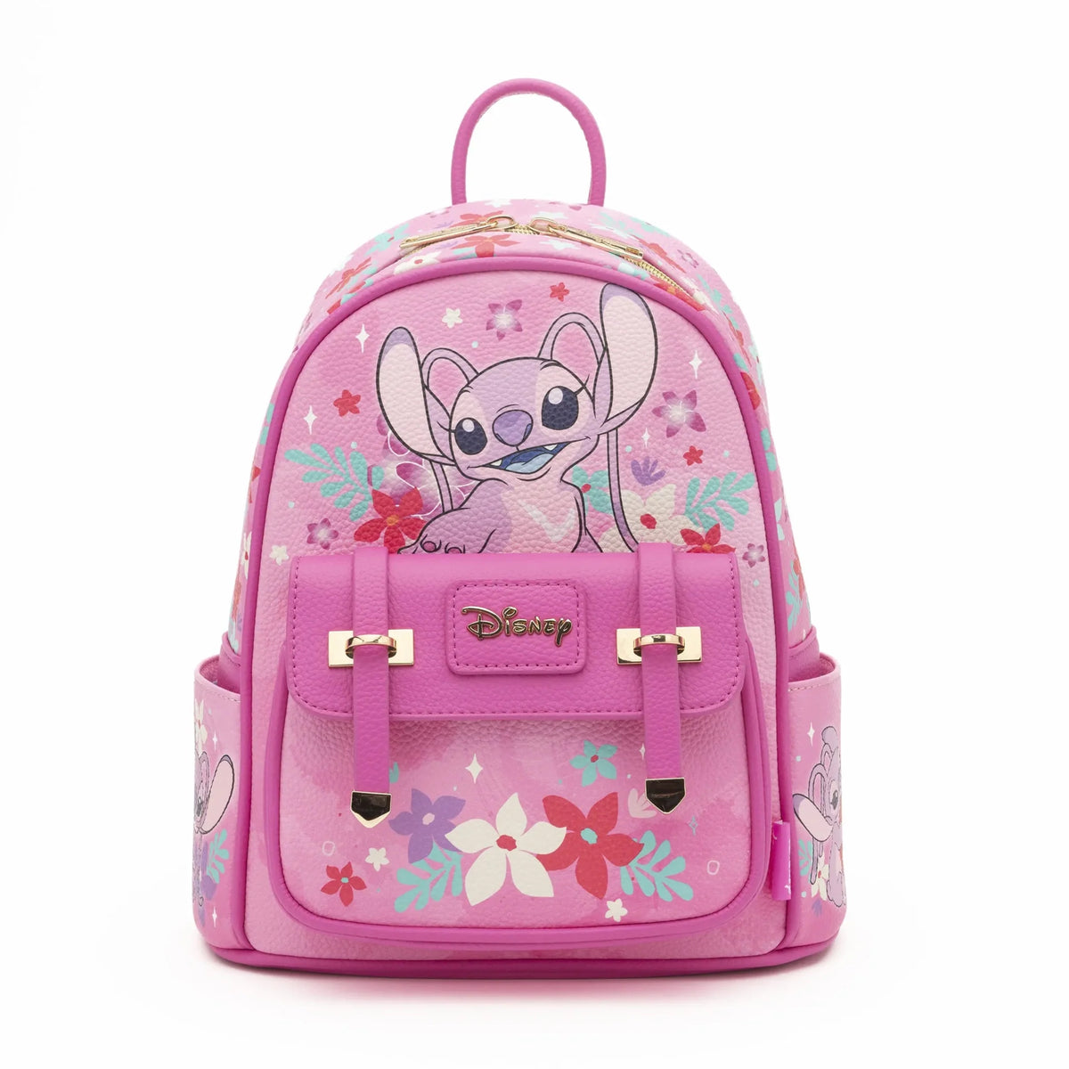 Disney Lilo And Stitch - Angel 11" Vegan Leather Mini Backpack