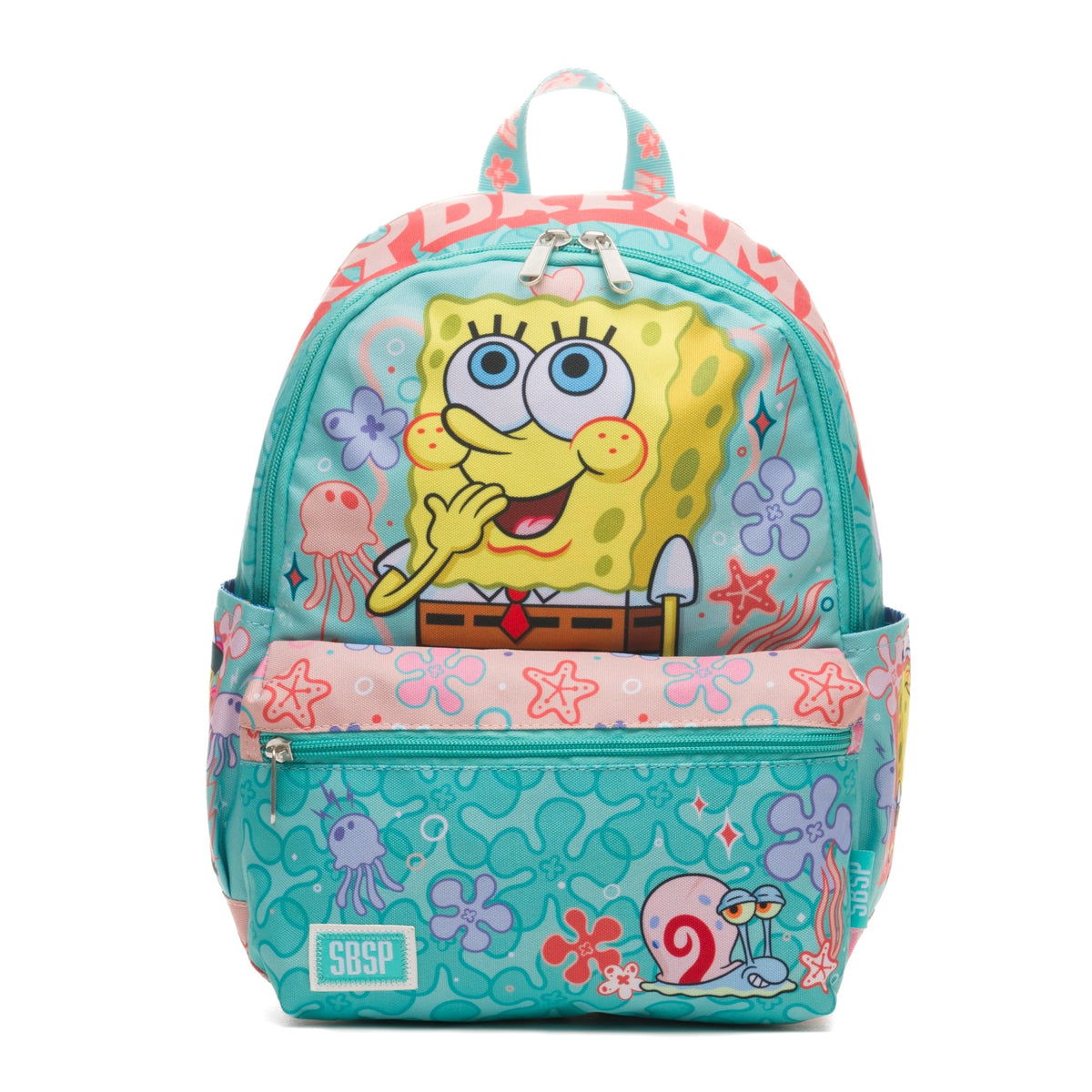 Nickelodeon Spongebob 13" Junior Deluxe Nylon Backpack