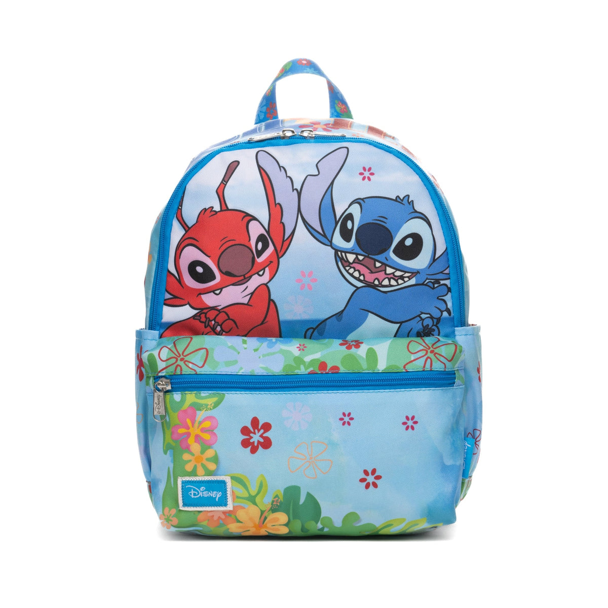 Disney Stitch And Leroy 13" Deluxe Nylon Backpack
