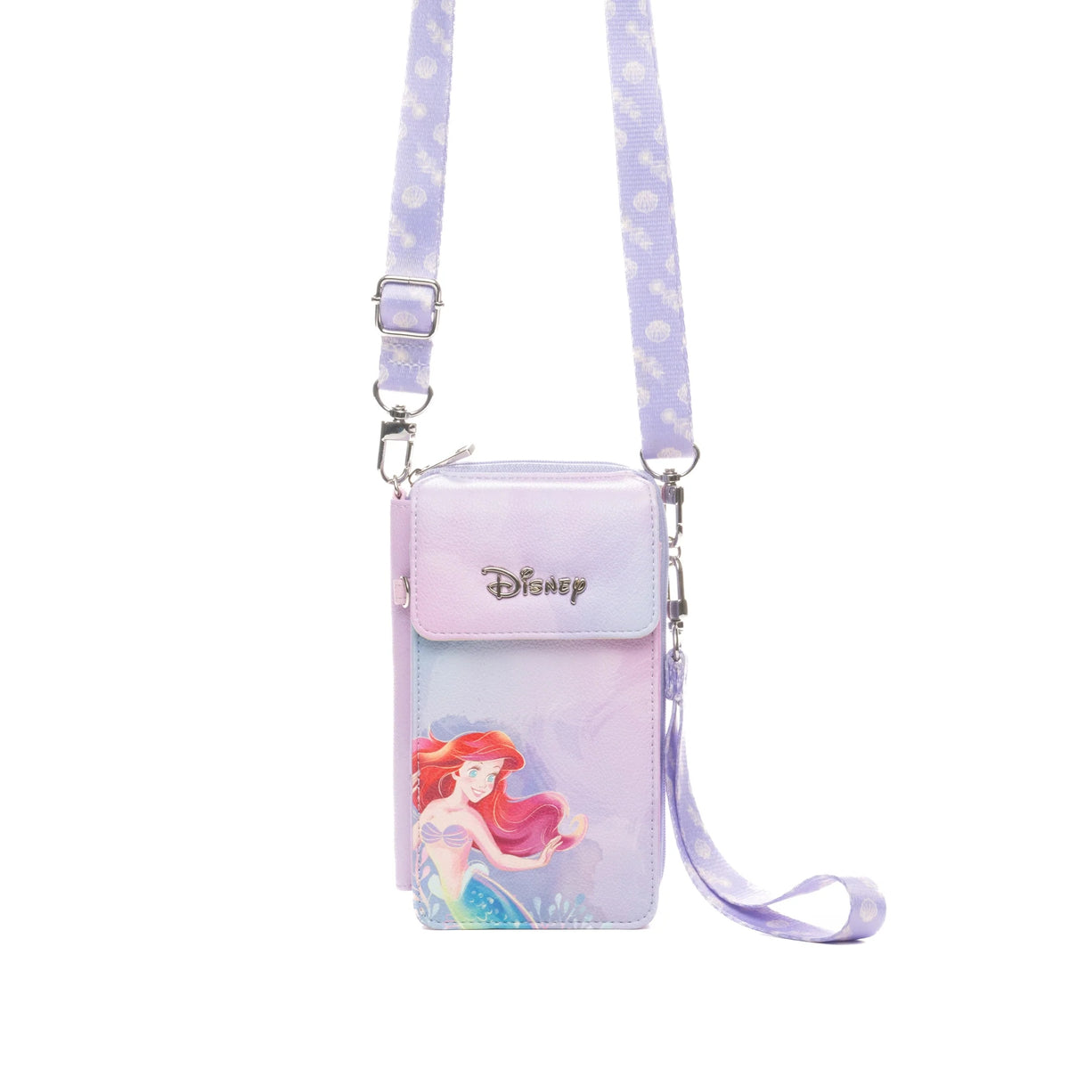 Disney Ariel Vegan Leather Crossbody Wallet