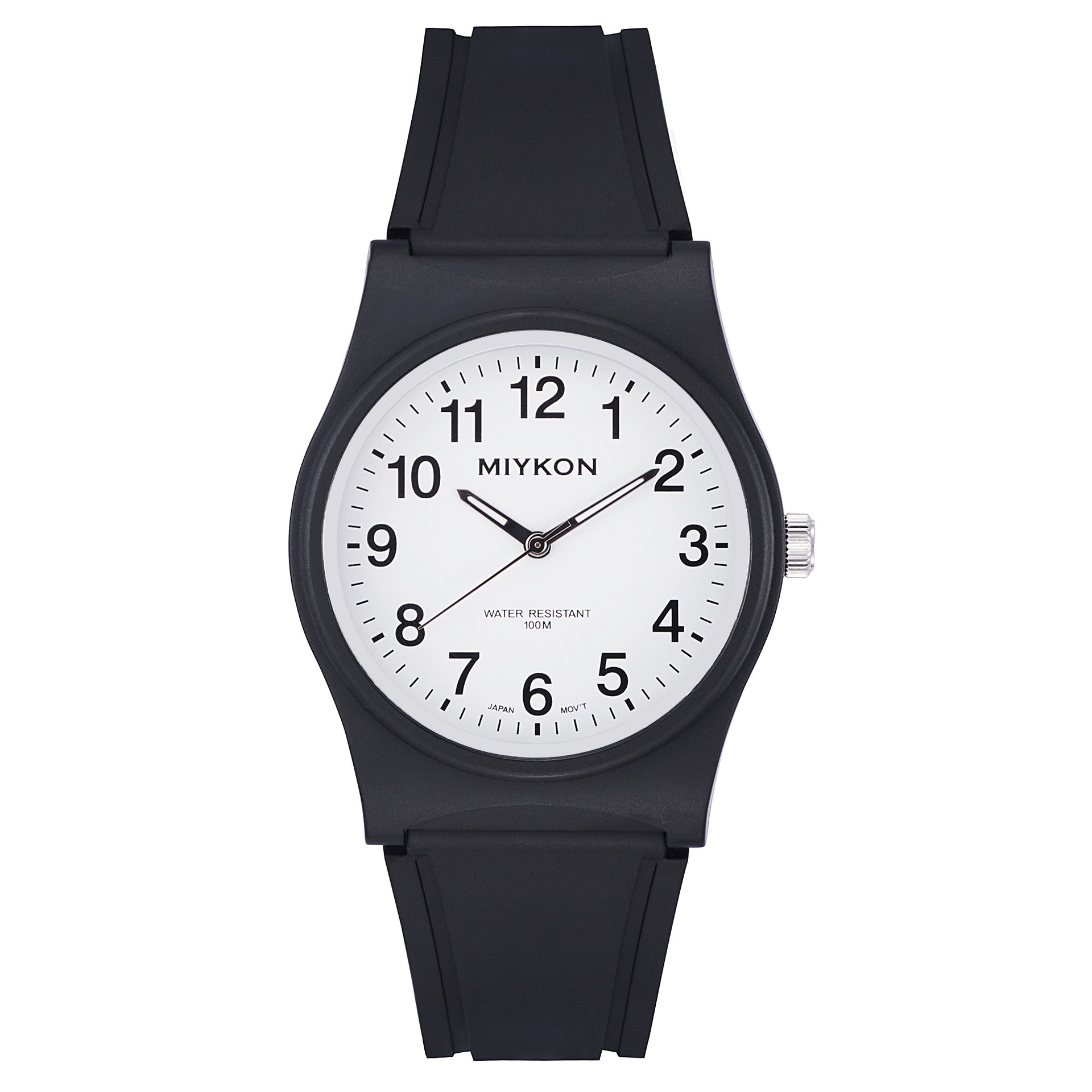 Miykon MenÕs Analog Quartz Watch with Easy-Read Dial