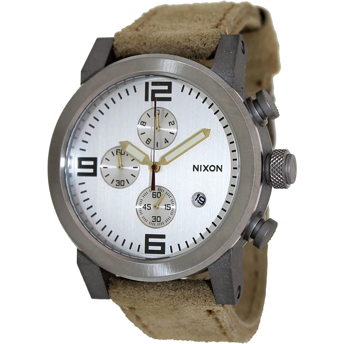 Nixon Men's The Ride White Dial Watch - A315-1261