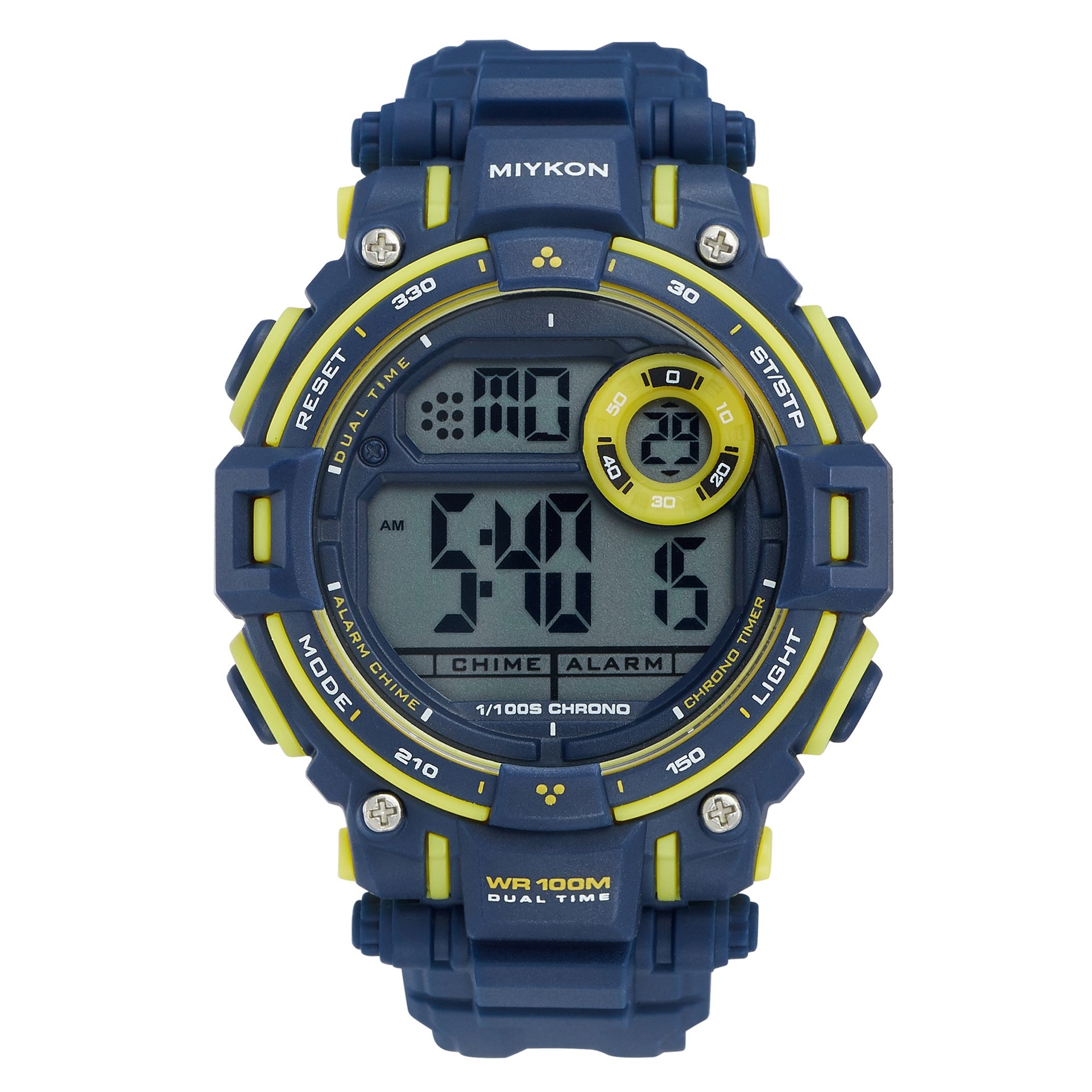 Miykon WomenÕs Waterproof Digital Sport Watch with Dual Time and Chronograph