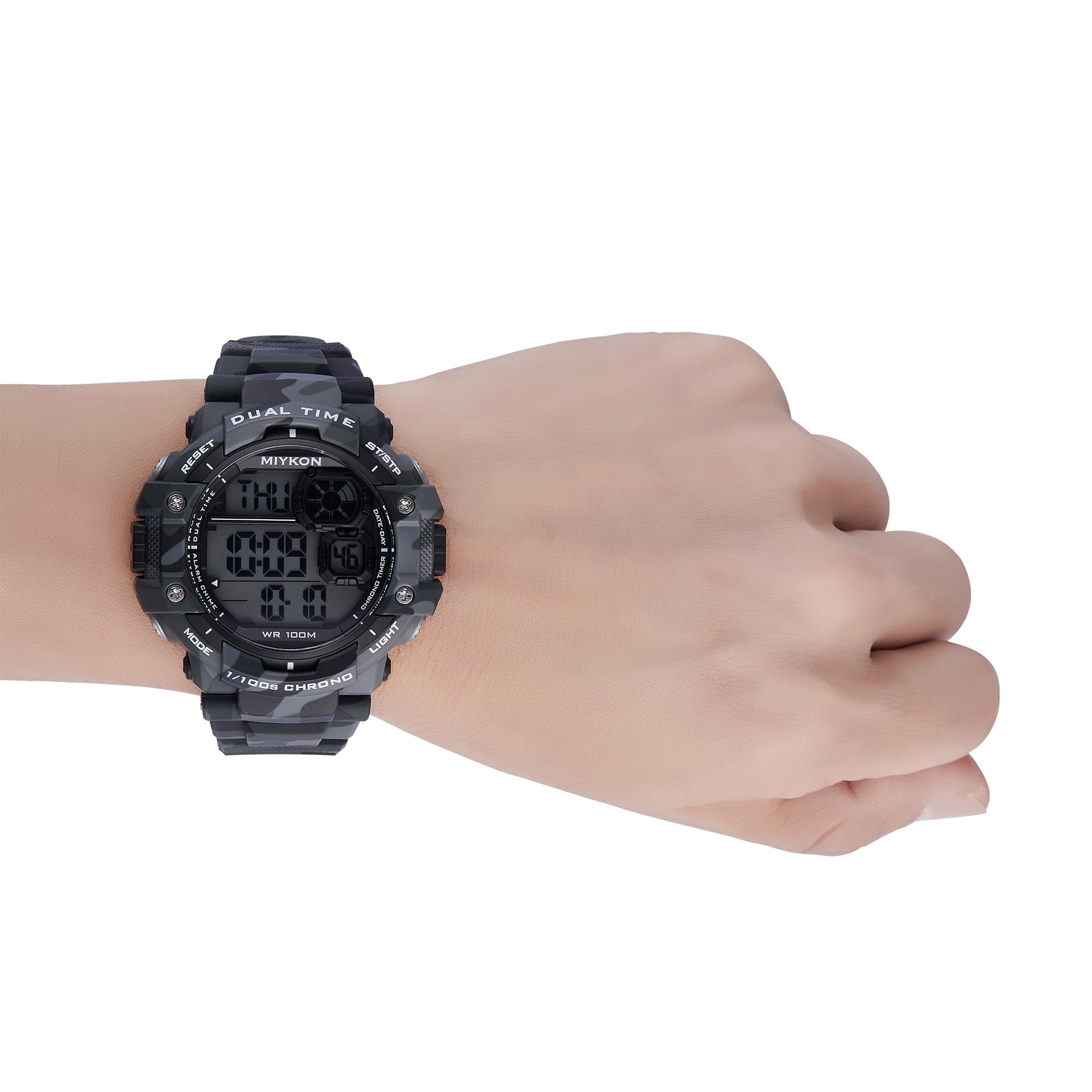 Miykon MenÕs Waterproof Digital Military Watch with Super Illuminator