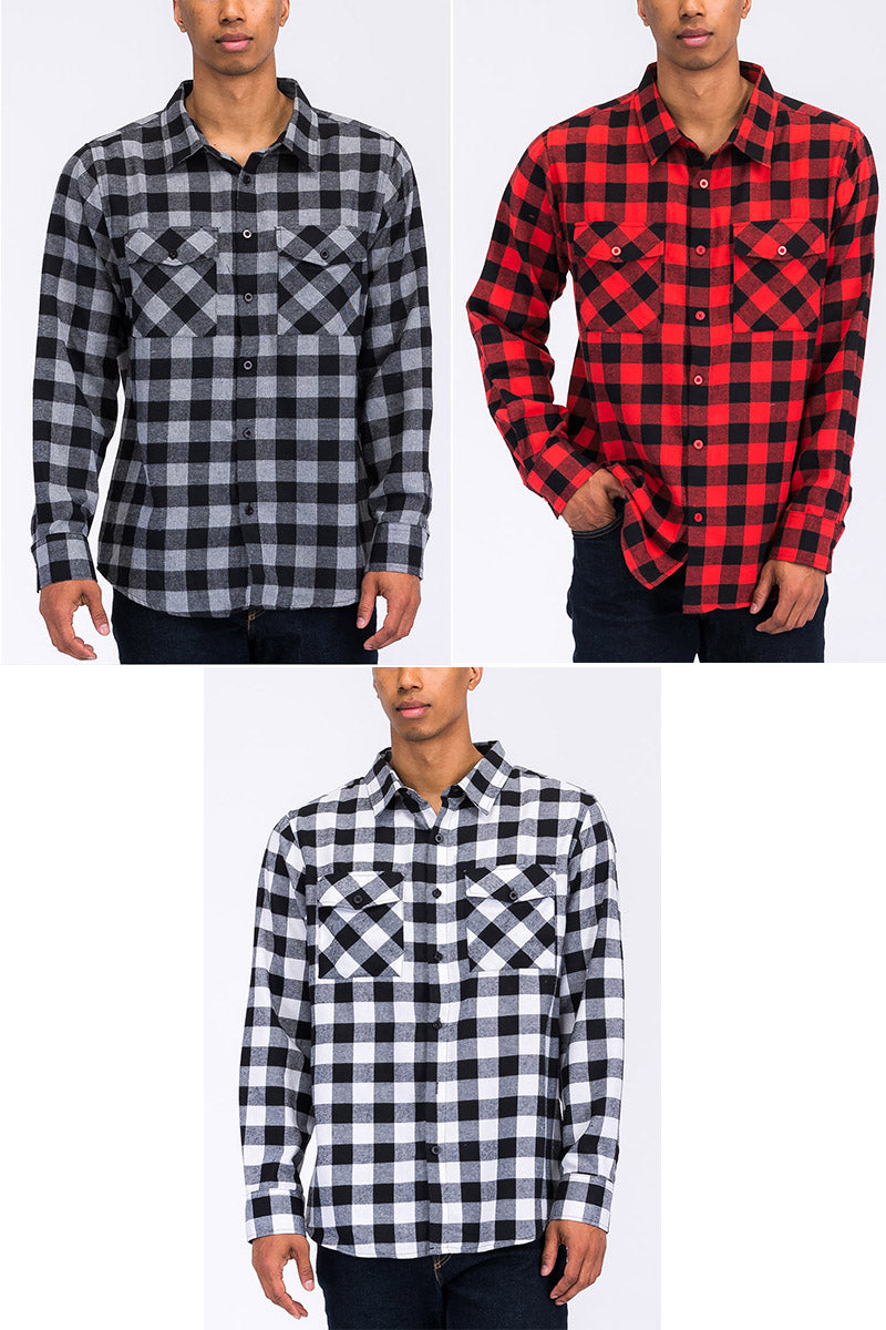 Brushed Flannel Shirt