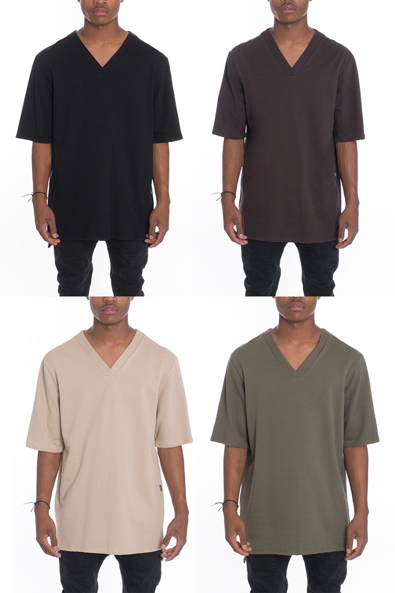 Oversize Vneck Tee