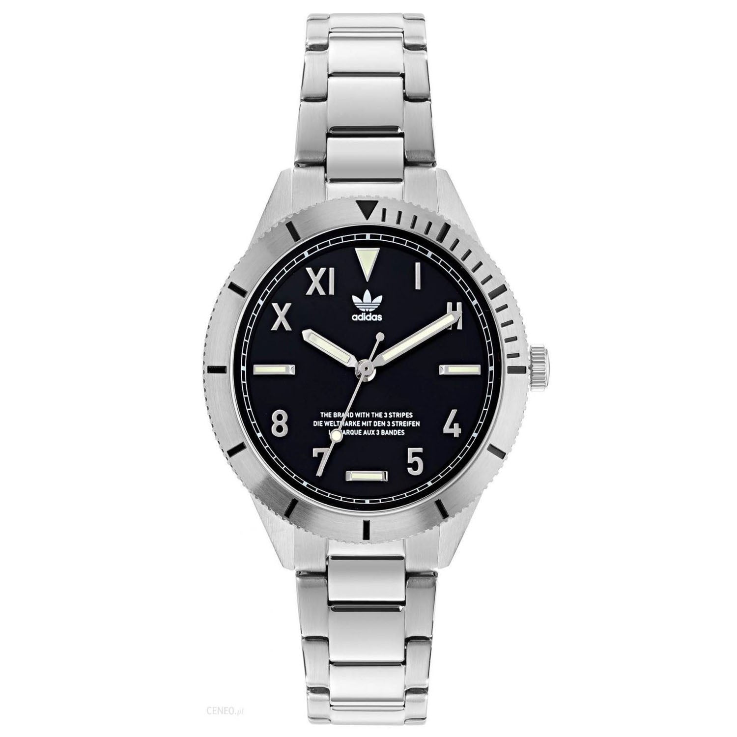 Adidas Women's Originals Fashion Edition Three Black Dial Watch - AOFH22053