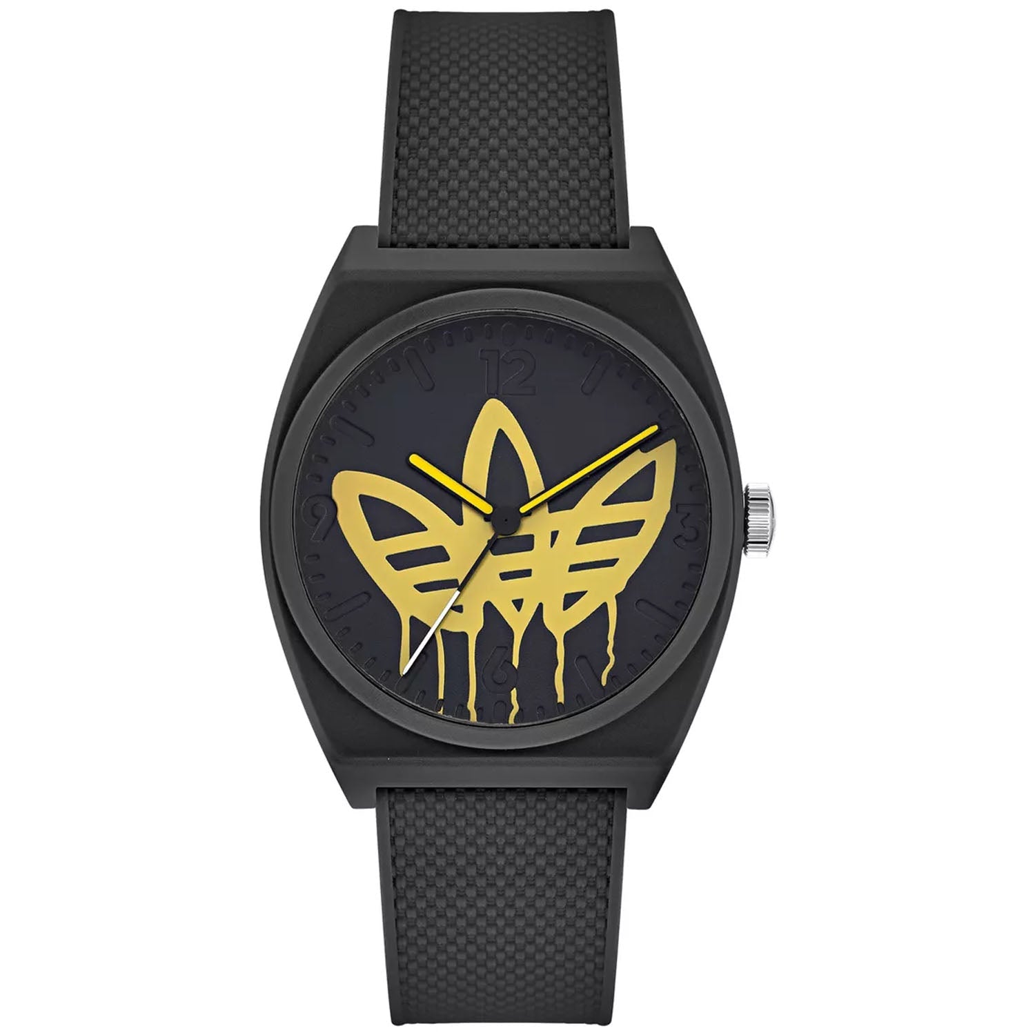 Adidas Men's Originals Street Project Two Black Dial Watch - AOST22038