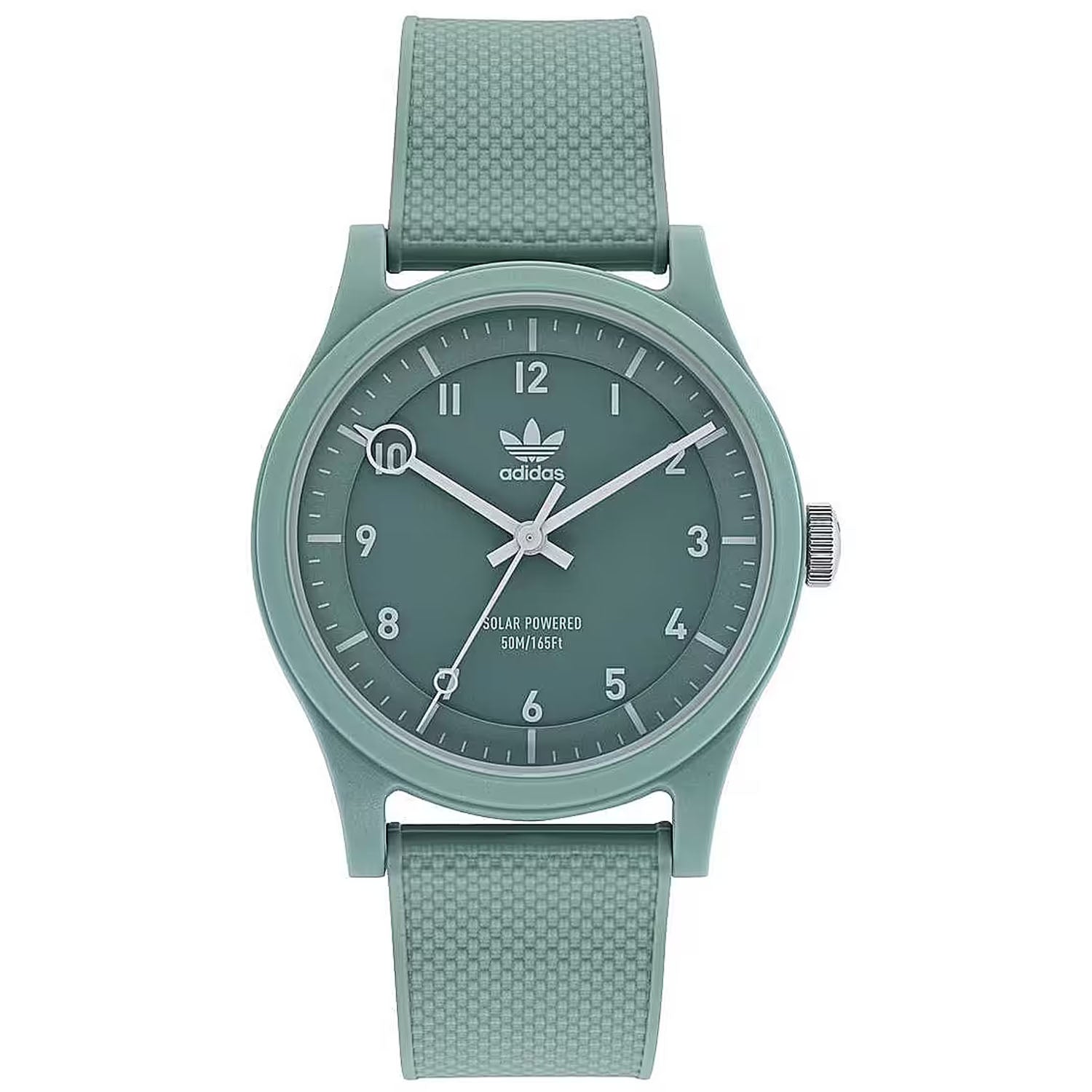 Adidas Men's Originals Street Project One Green Dial Watch - AOST22045