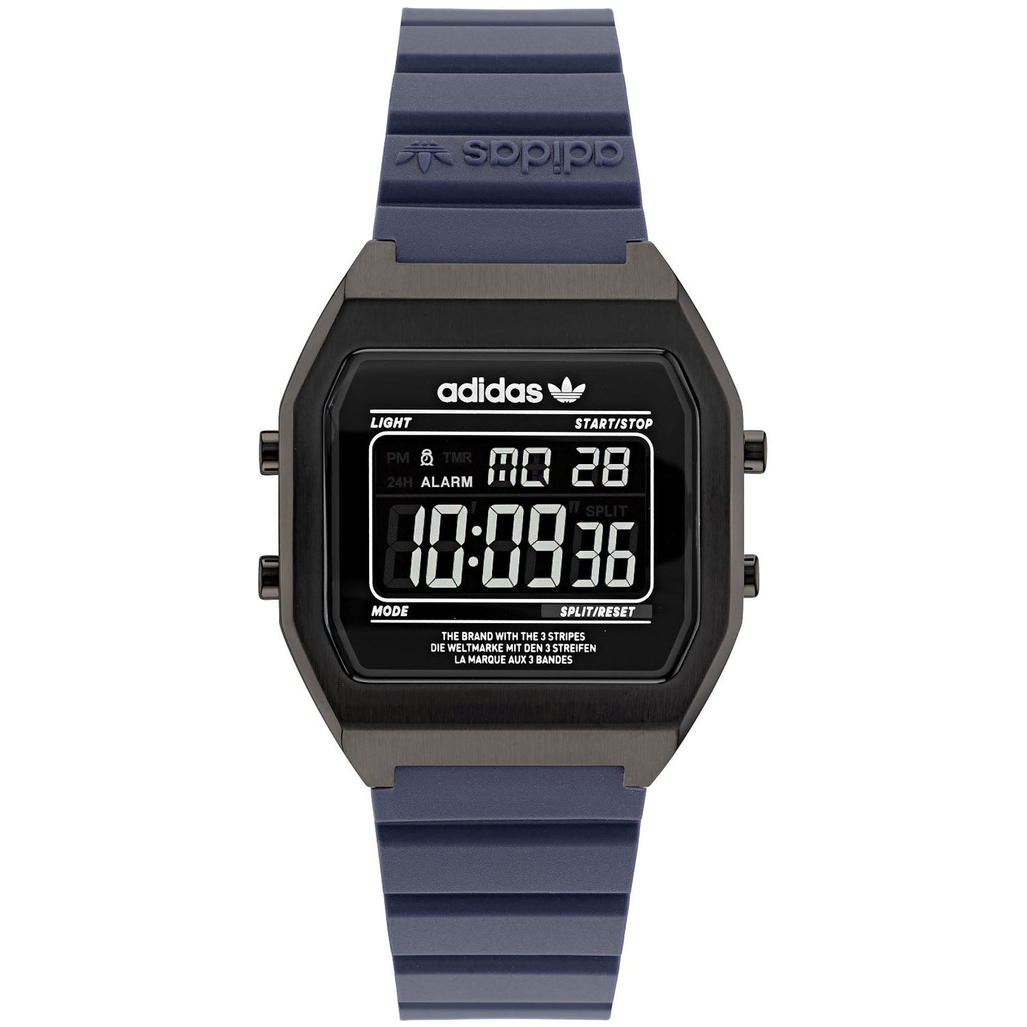 Adidas Women's Originals Street Digital Two Black Dial Watch - AOST22077