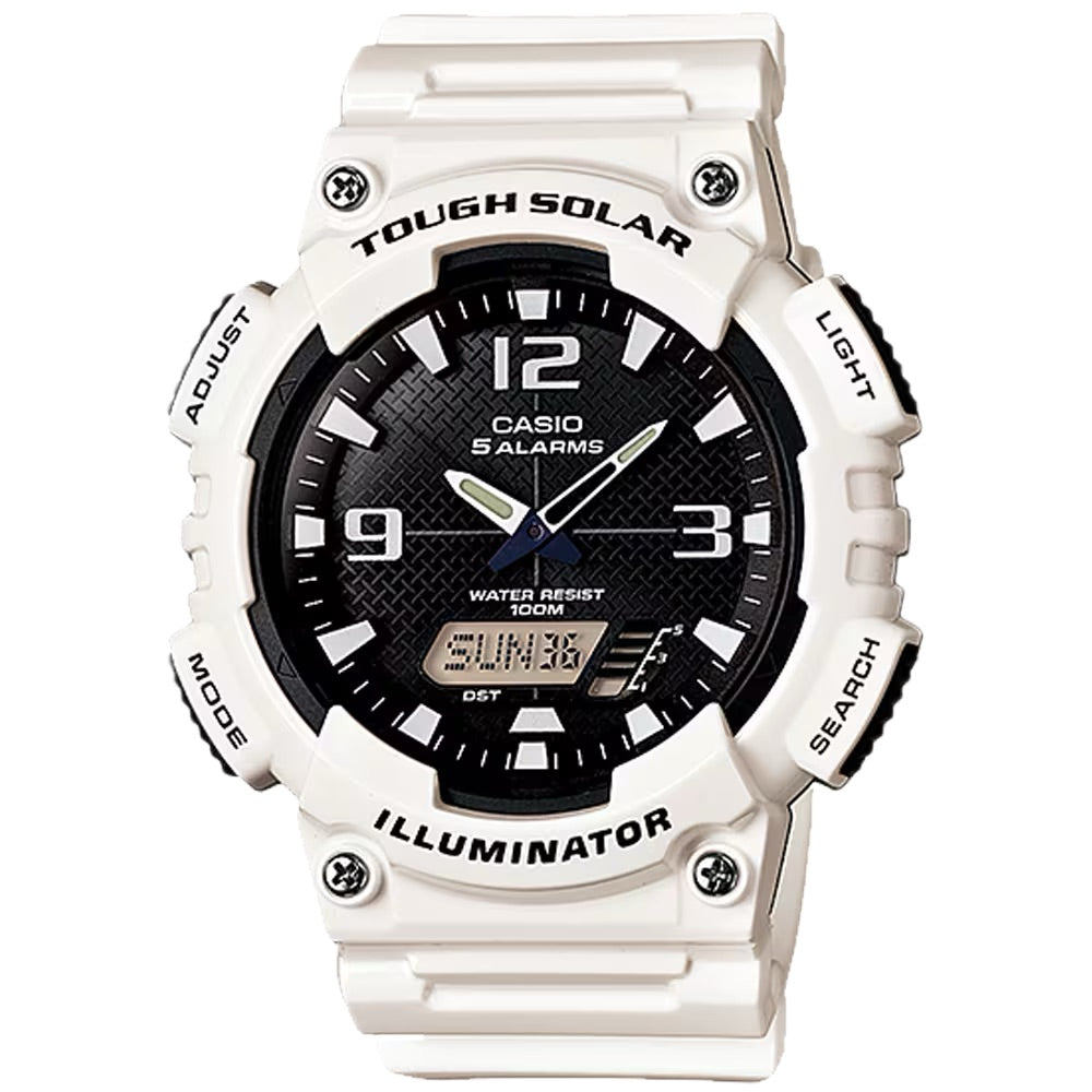 Casio Men's Sport Watch with White Band - AQ-S810WC-7AV