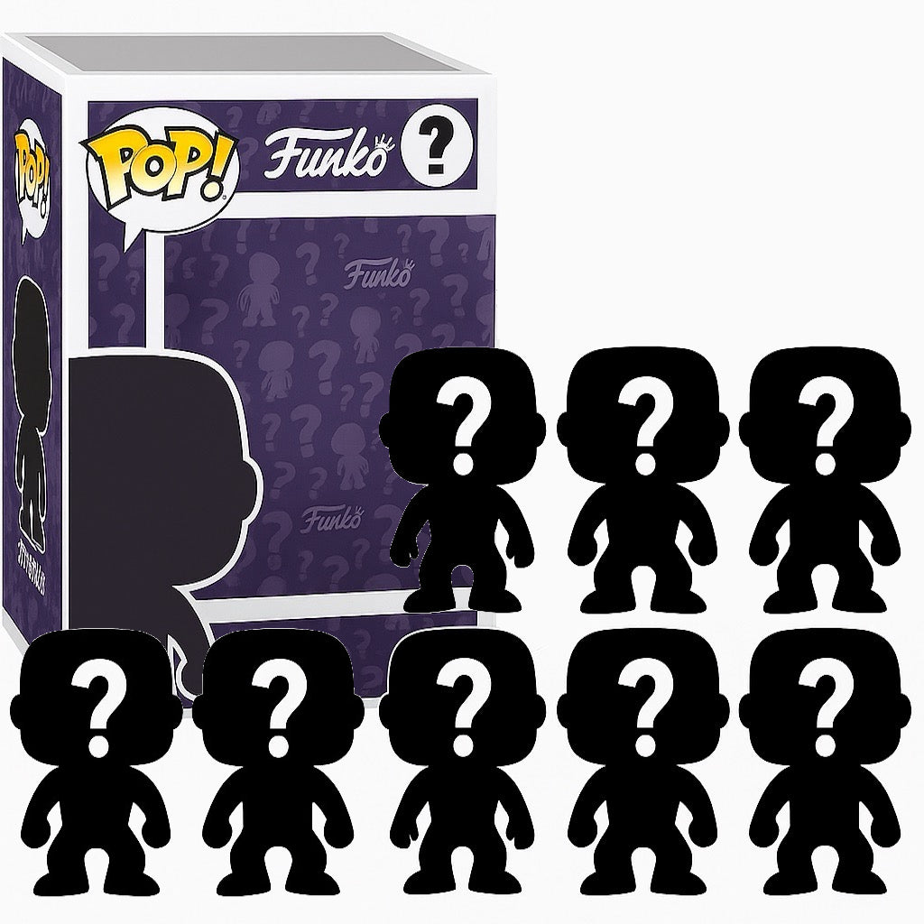 Pack of 8 Surprise Mystery Funko Pop! Randomly Selected