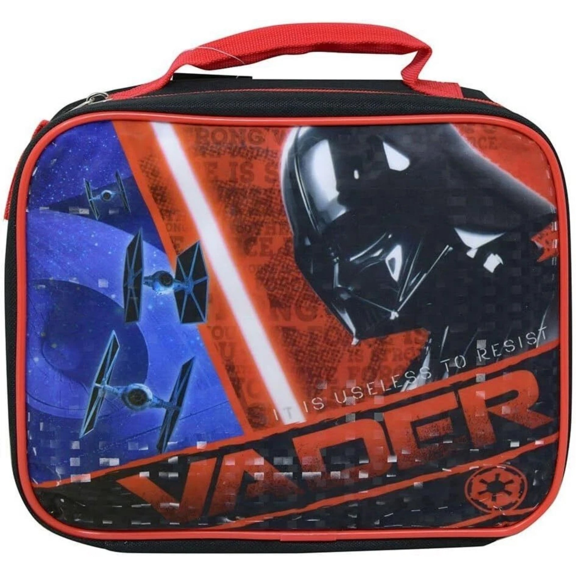 Star Wars Classic Rectangle Lunch Bag Character Graphic