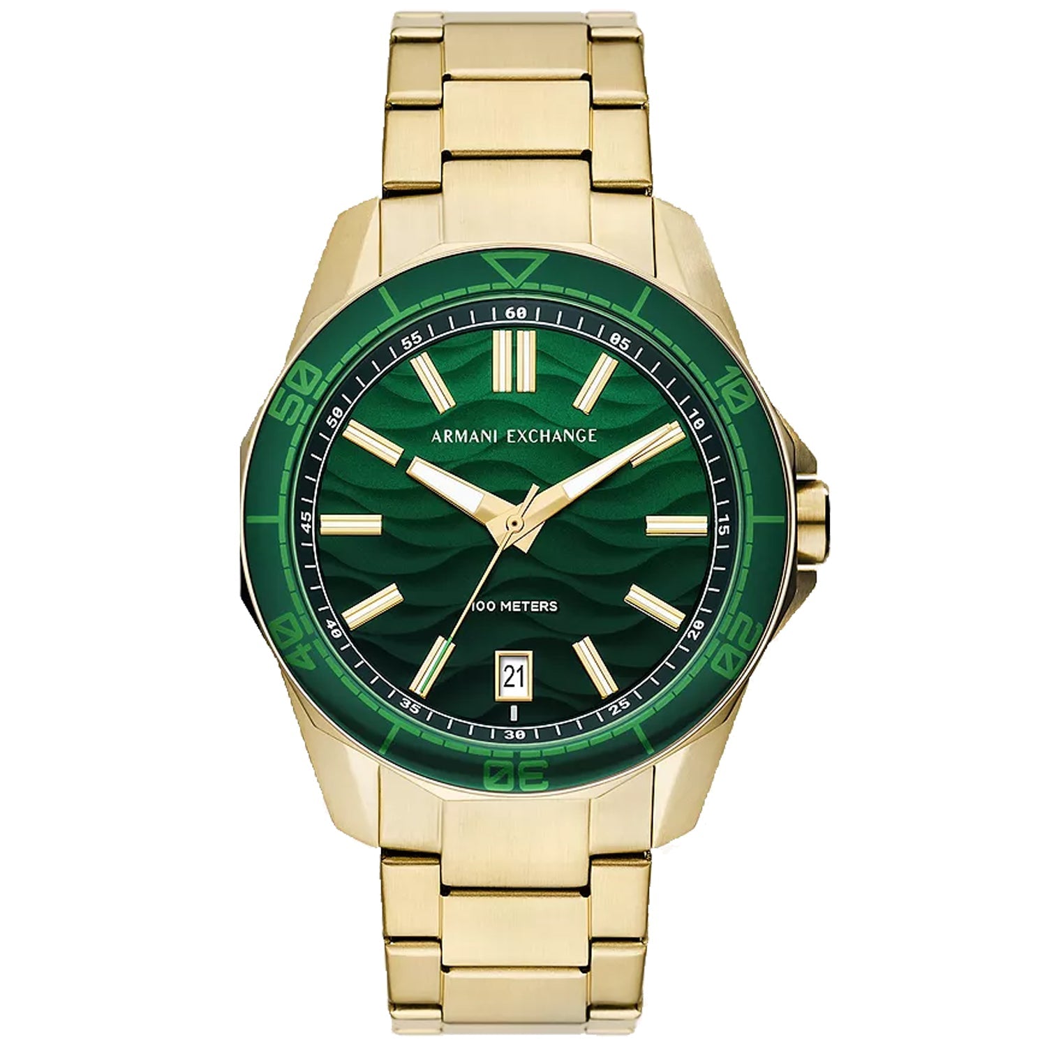 Armani Exchange Men's Spencer Green Dial Watch - AX1951