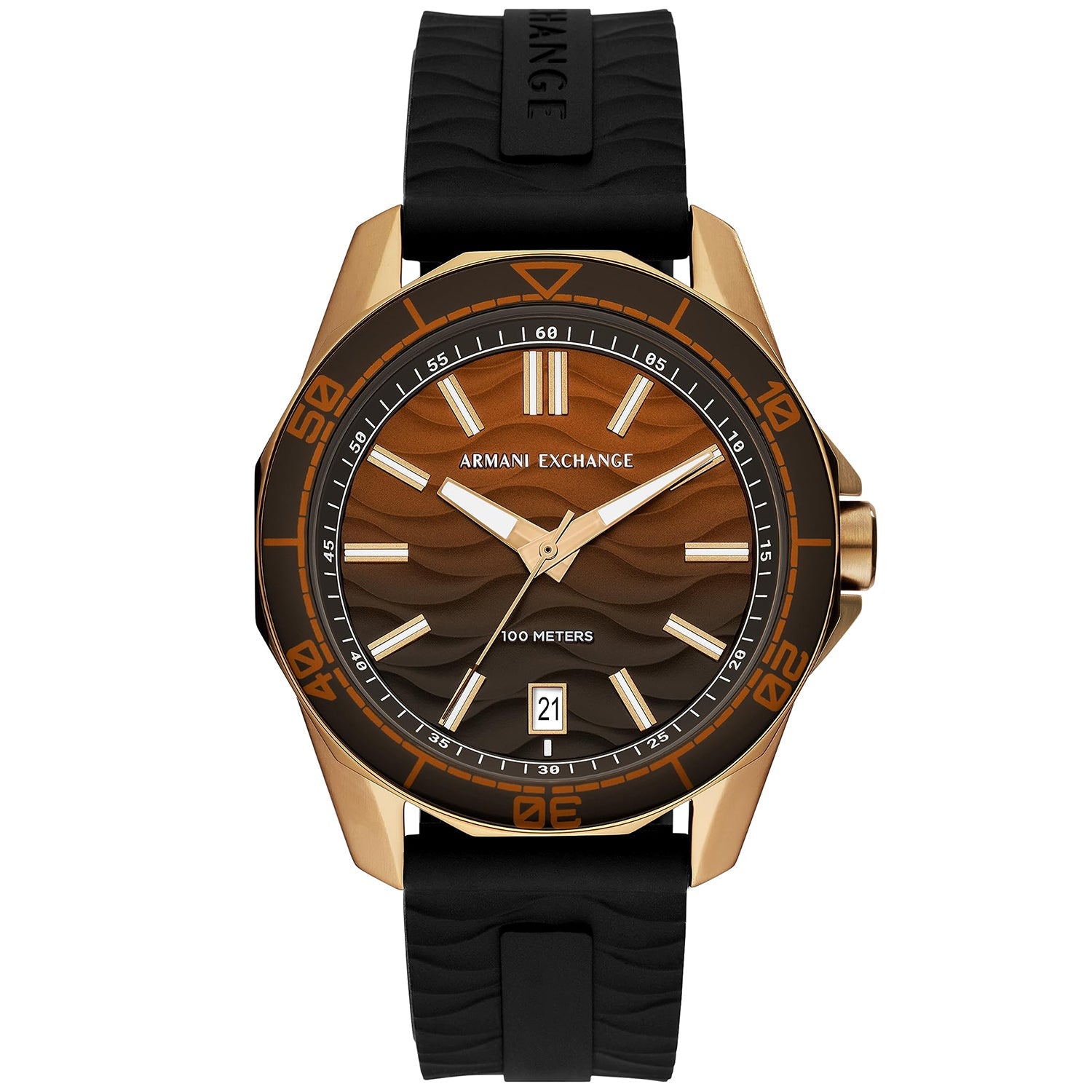 Armani Exchange Men's Classic Brown Dial Watch - AX1954