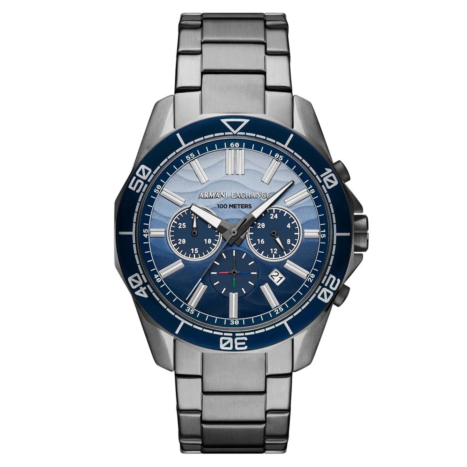 Armani Exchange Men's Spencer Blue Dial Watch - AX1967