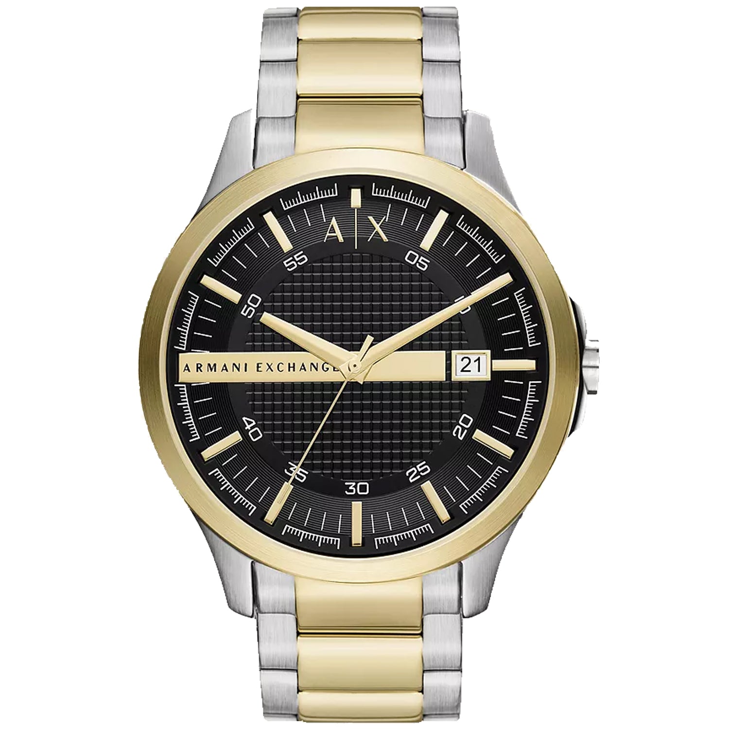 Armani Exchange Men's Hampton Black Dial Watch - AX2453