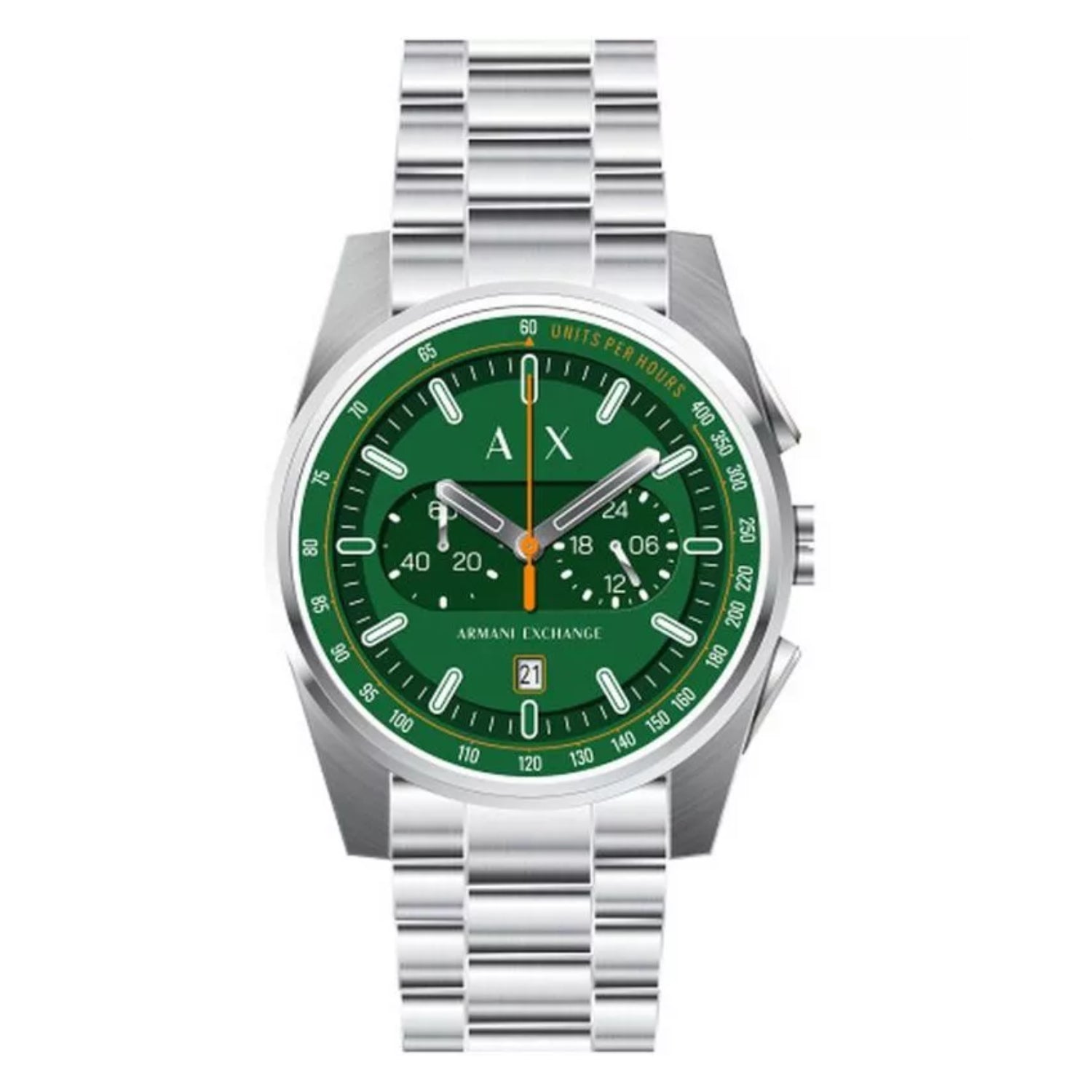 Armani Exchange Men's Parker Green Dial Watch - AX2862