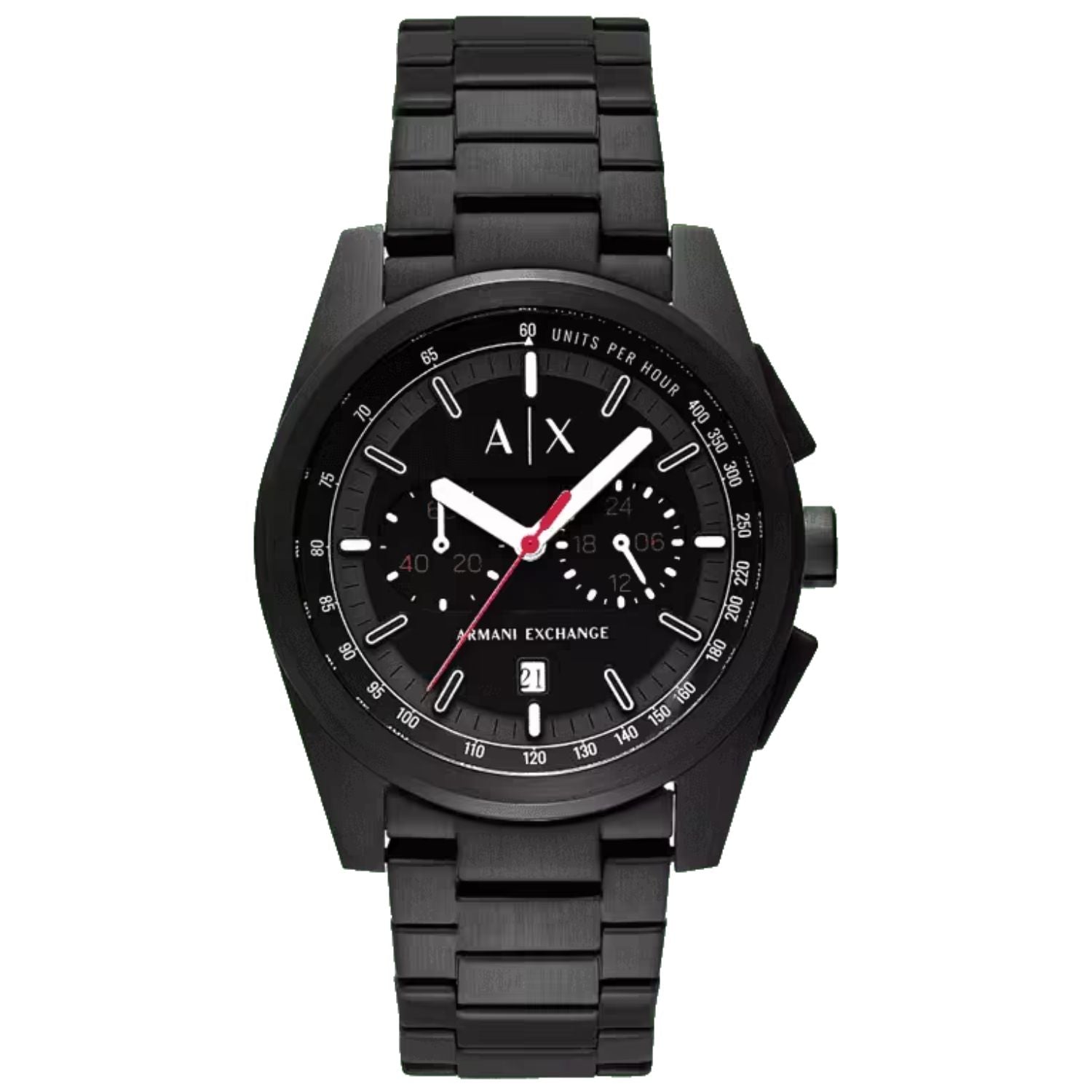 Armani Exchange Men's Parker Black Dial Watch - AX2864