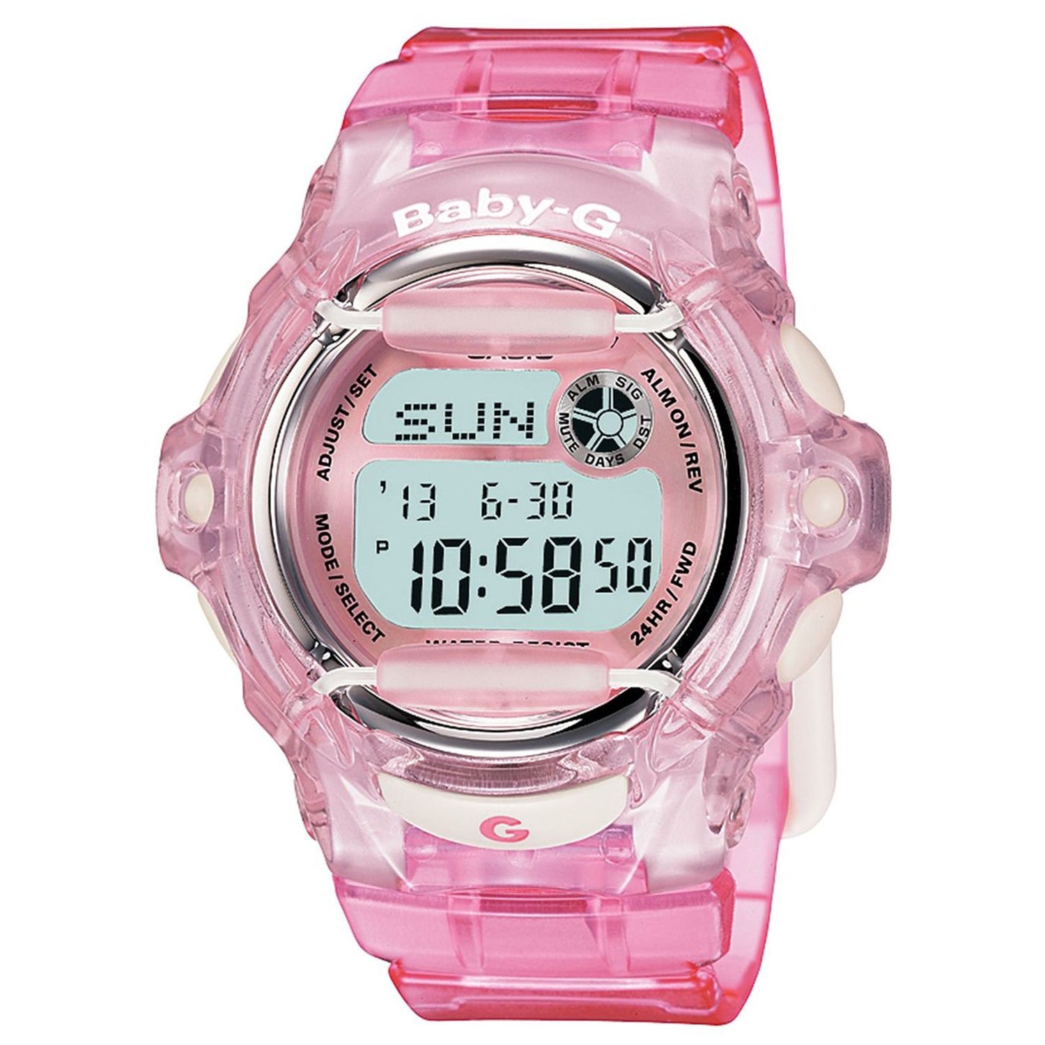 Casio Women's Baby-G Pink Dial Watch - BG-169R-4CR