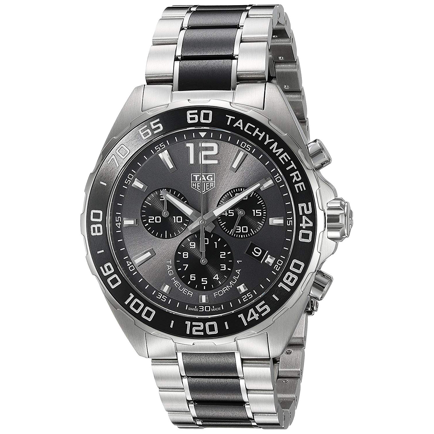 Tag Heuer Men's Formula 1 Grey Dial Watch - CAZ1011.BA0843