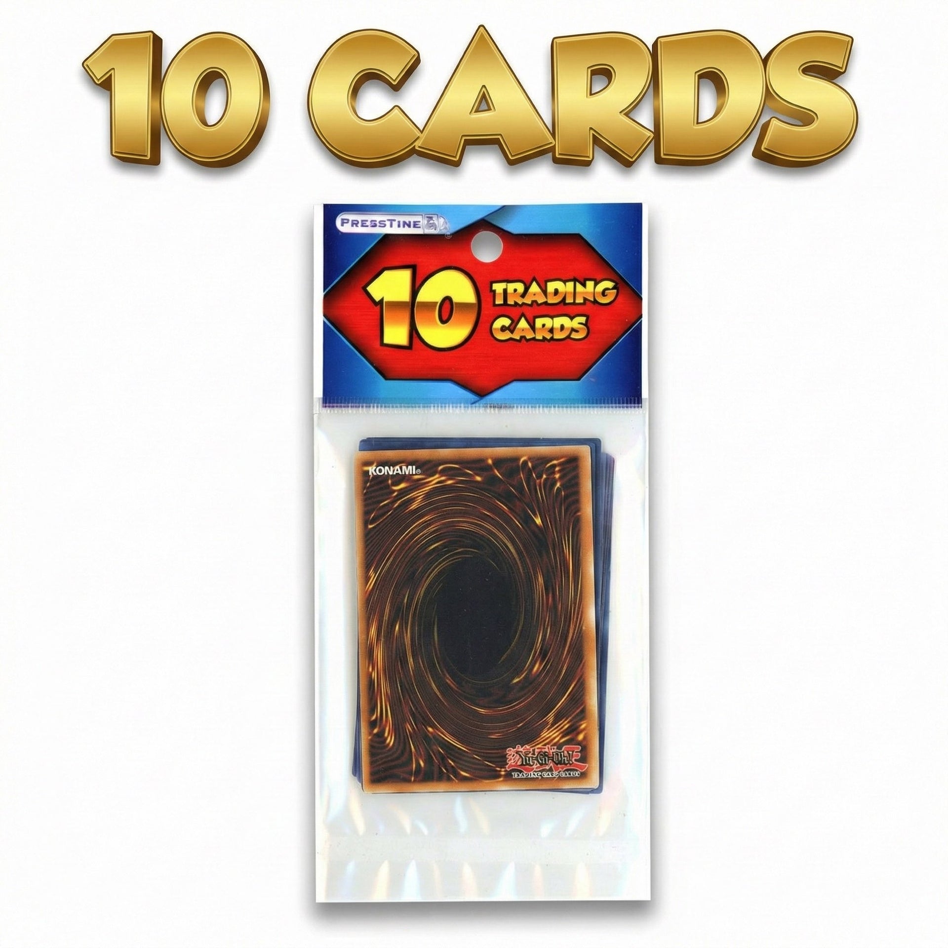 Presstine Yu-Gi-Oh! 10-Card Trading Card Pack