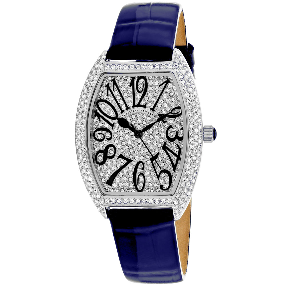 Christian Van Sant Women's Elegant Silver Dial Watch - CV4821