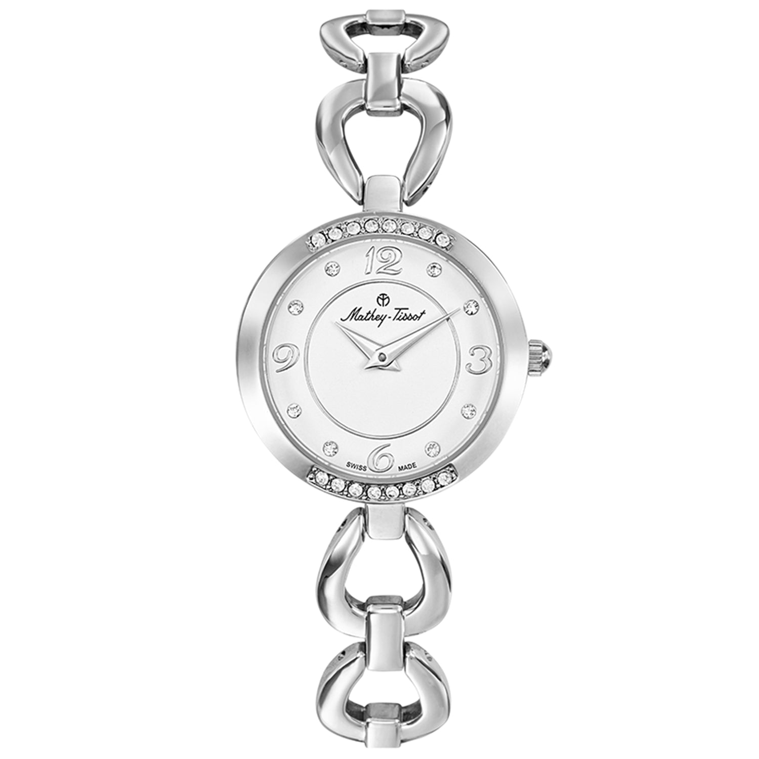 Mathey Tissot Women's Fleury 1496 White Dial Watch - D1496AI